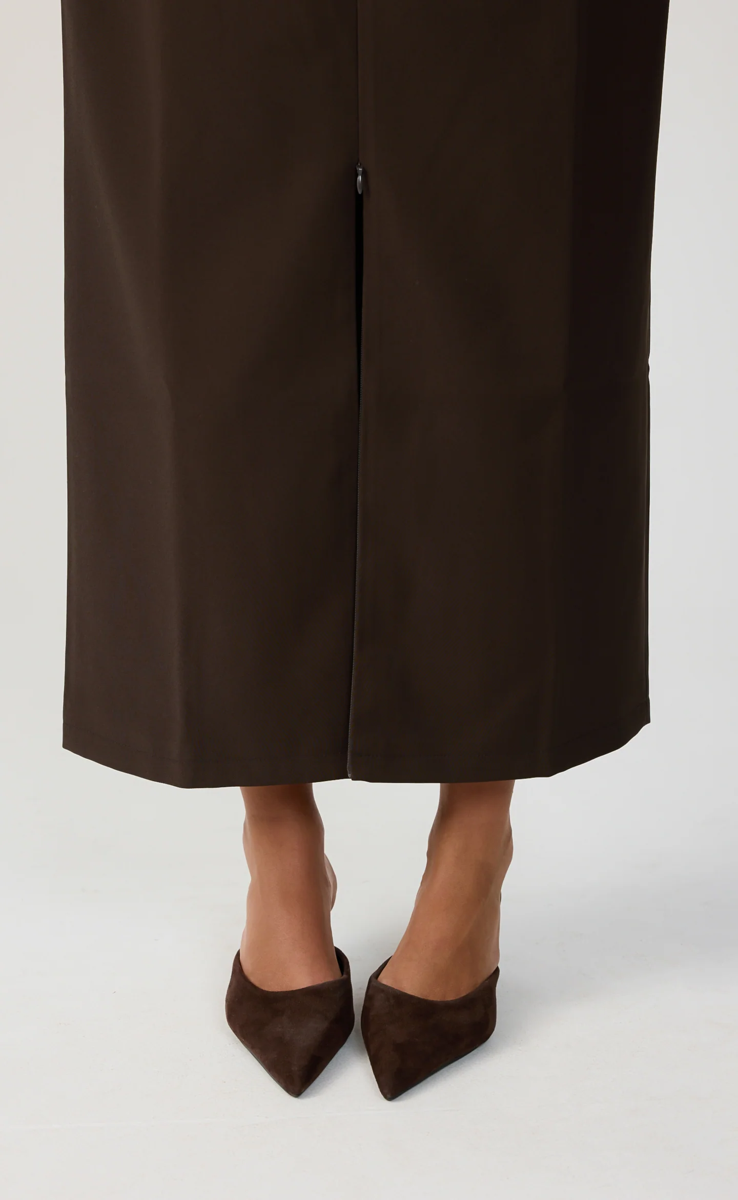 Abbott Maxi Dress (Chocolate) - Image 6