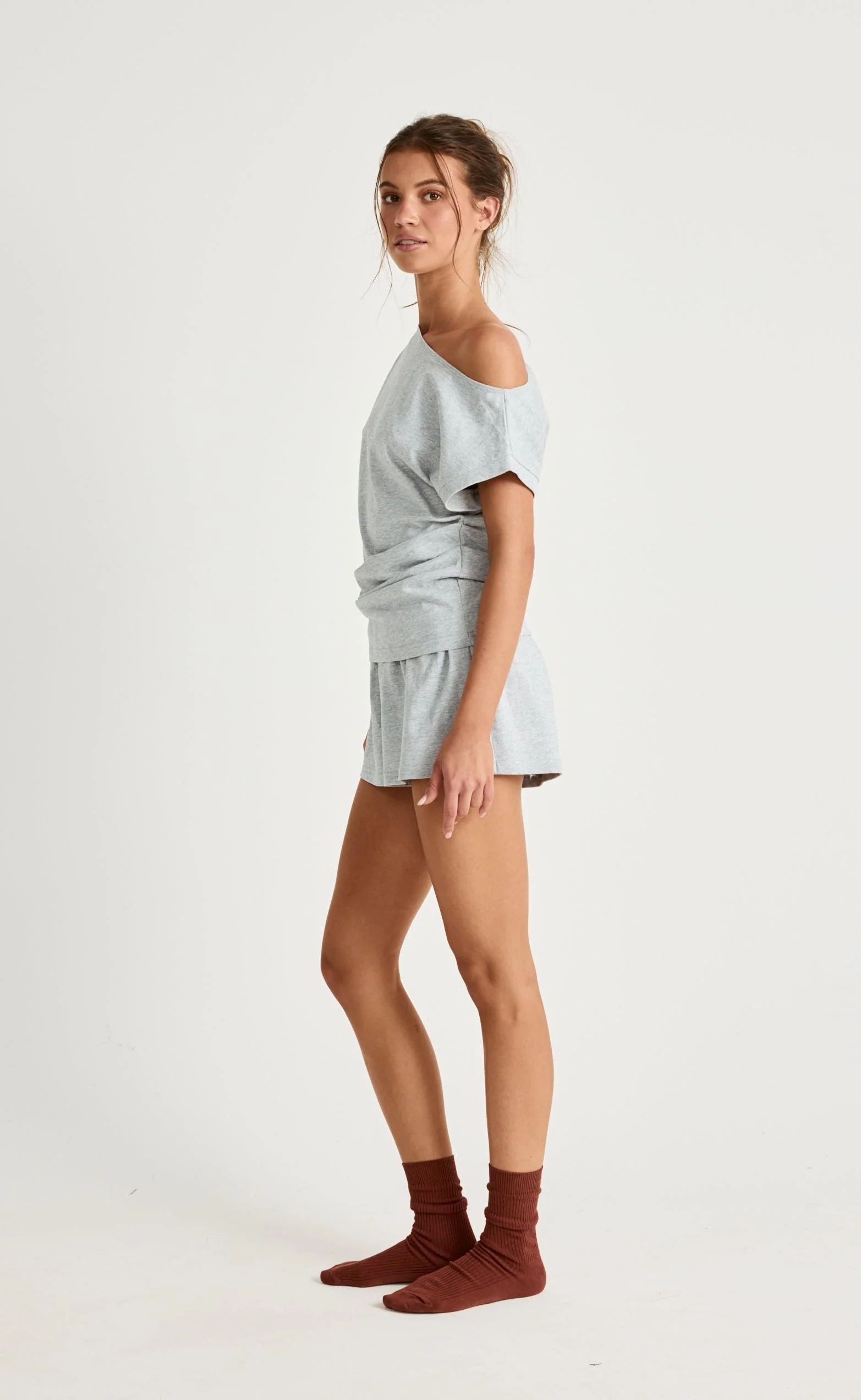 Adelaide Top (Grey Marle) - Image 7