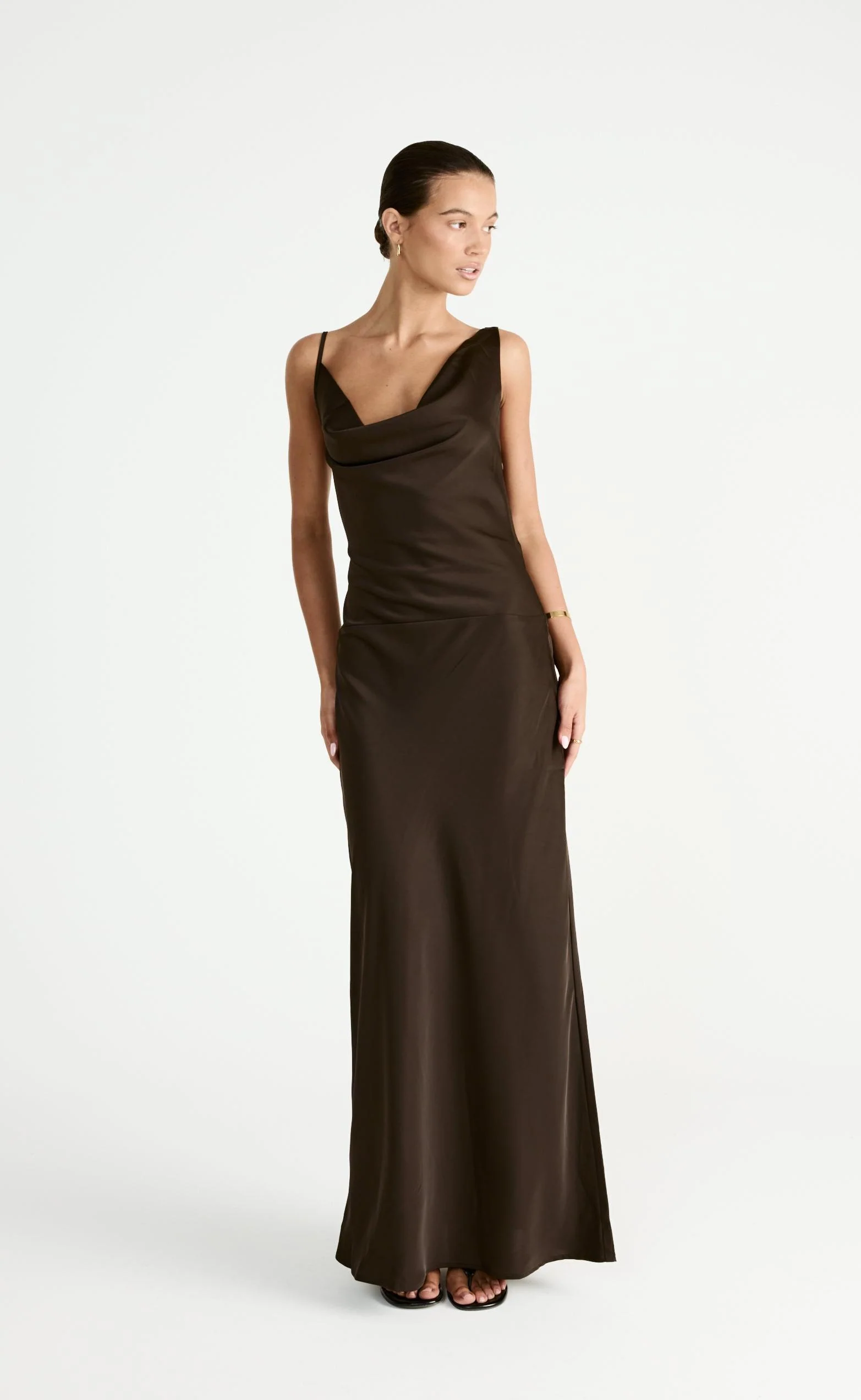 Adley Maxi Dress (Chocolate) - Image 8