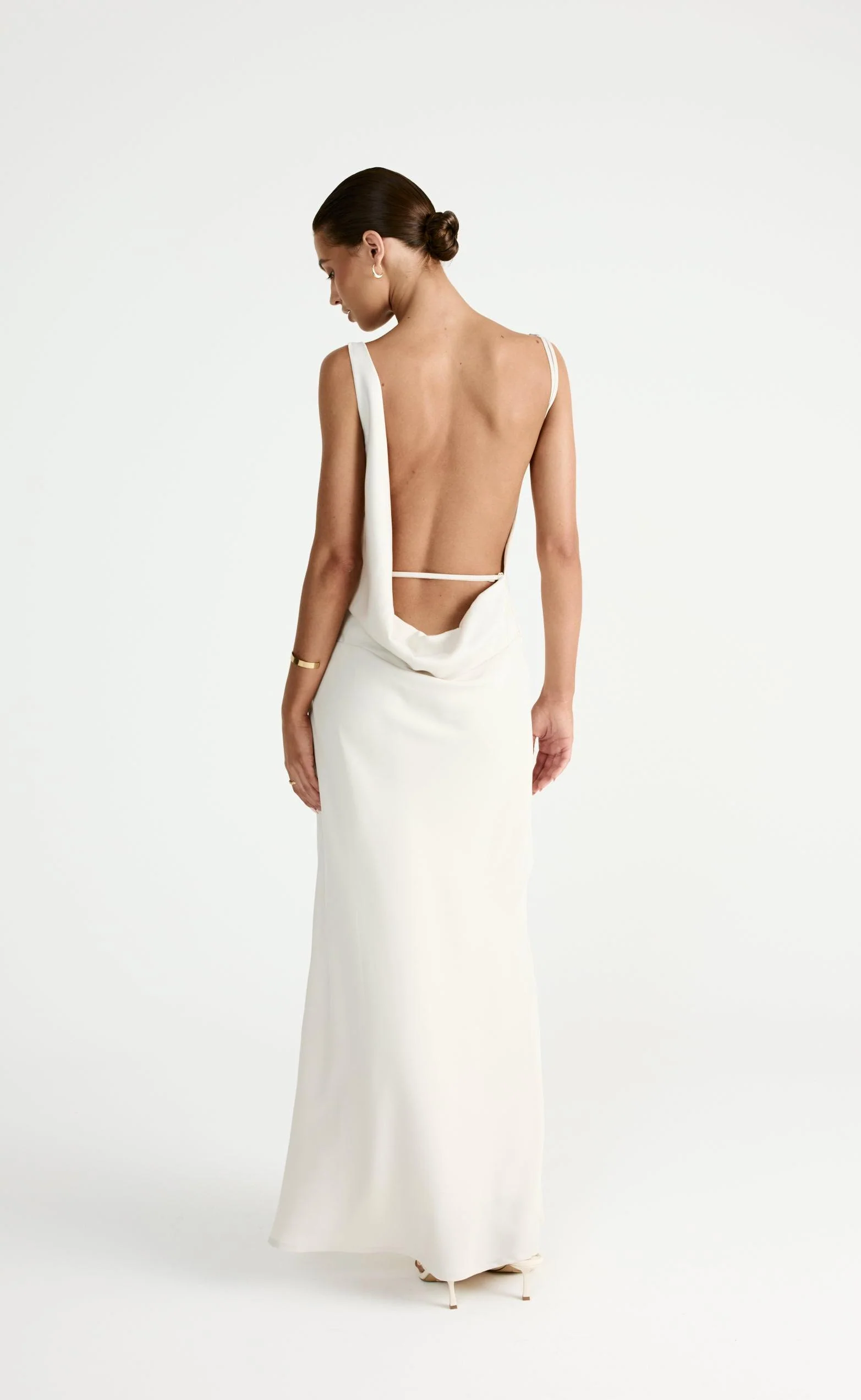 Adley Maxi Dress (Oat) - Image 3