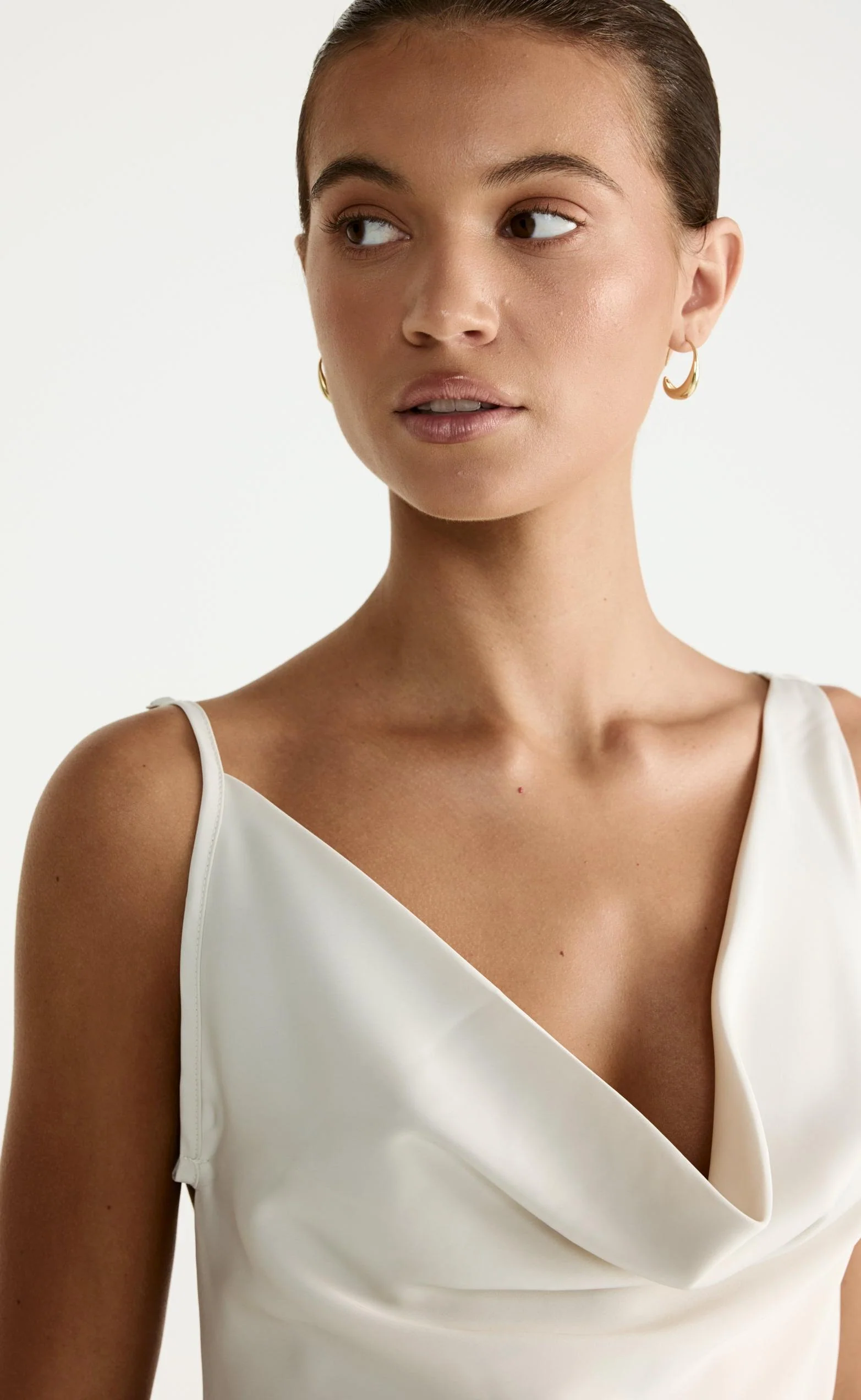 Adley Mini Dress (Oat) - Image 7