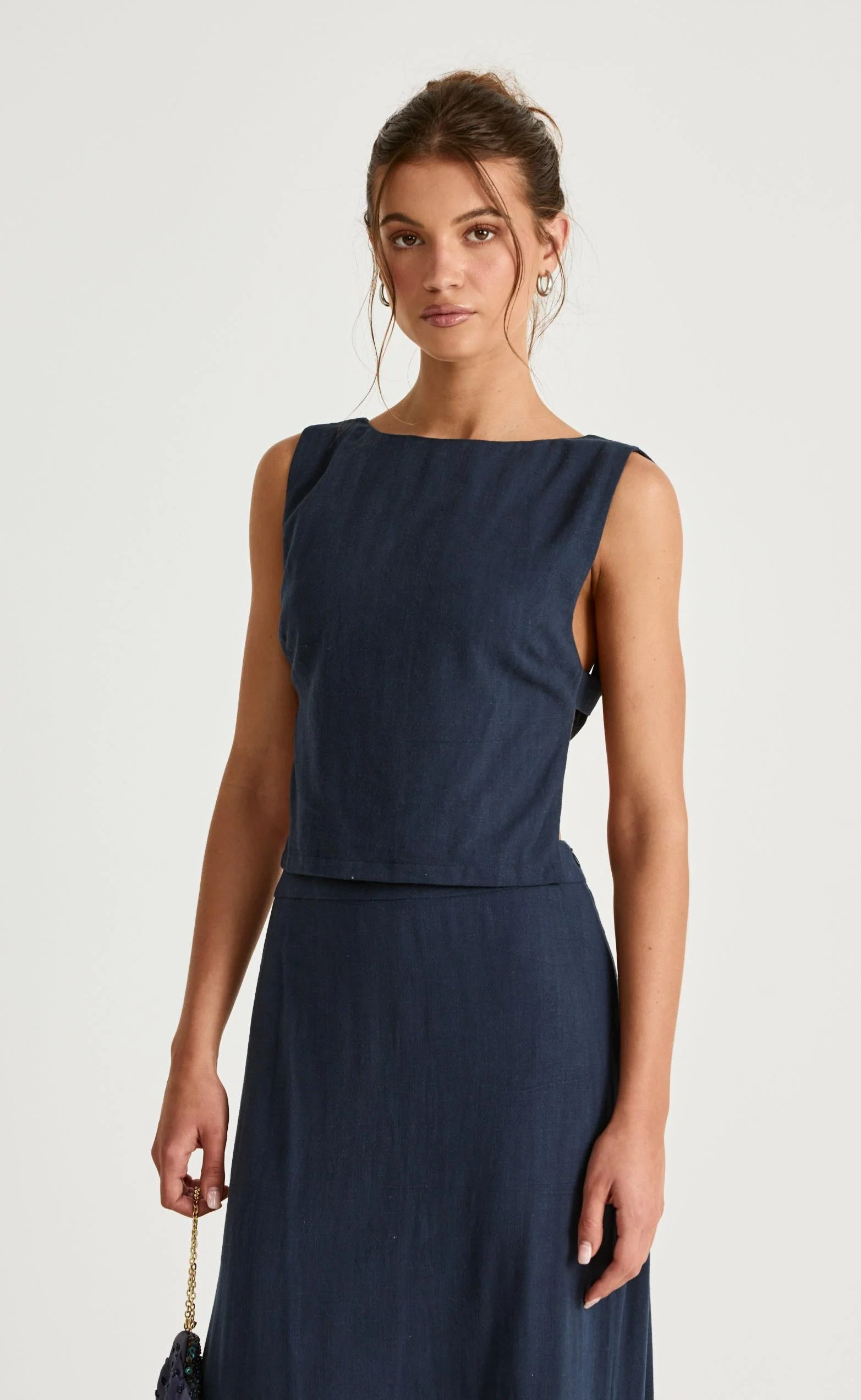 Aleah Top (Navy) - Image 6