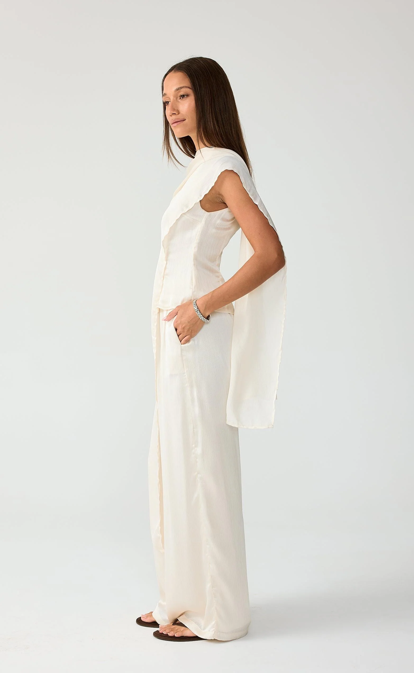 Alfie Pants (Cream) - Image 2