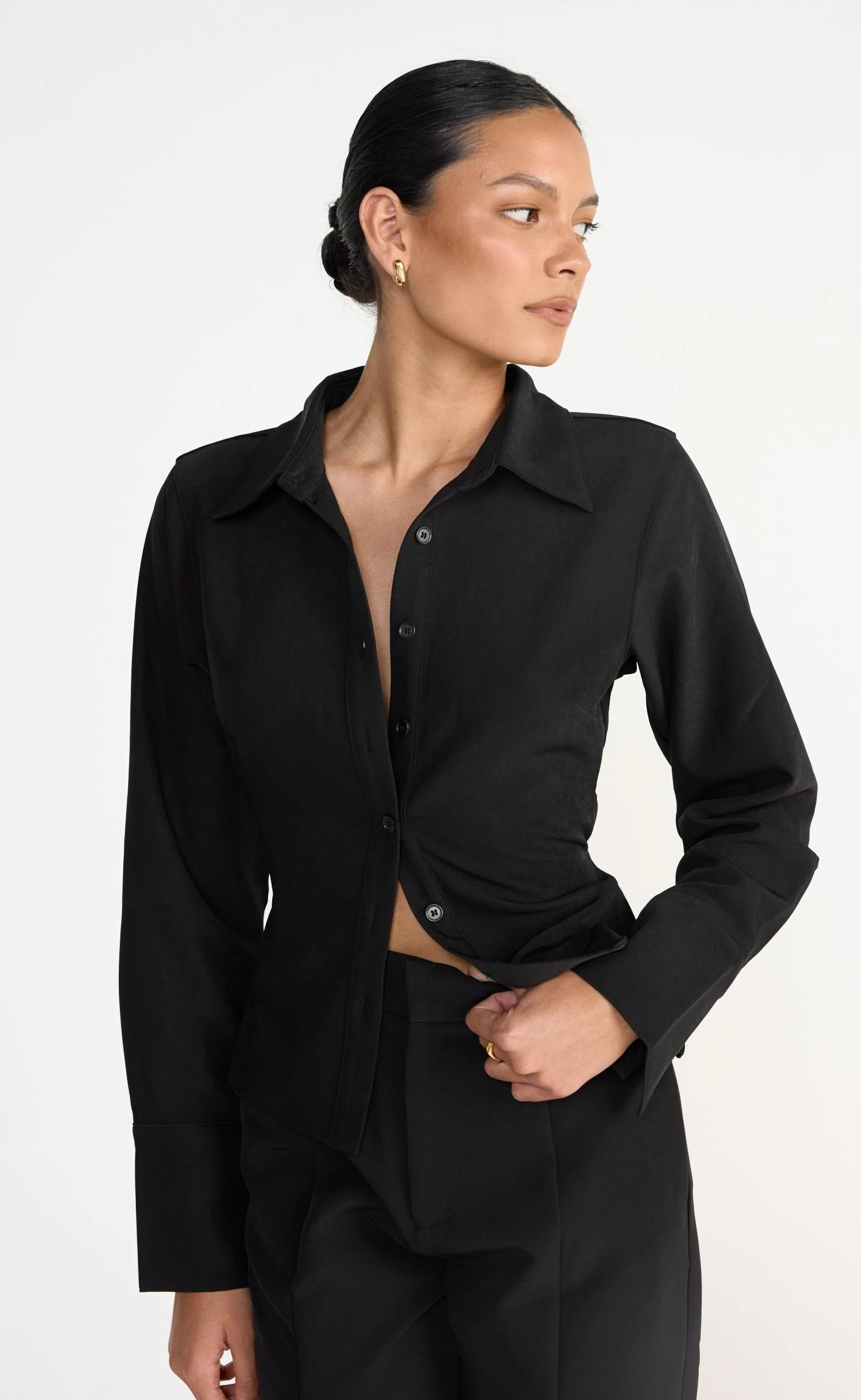 Alice Shirt (Black) - Image 8