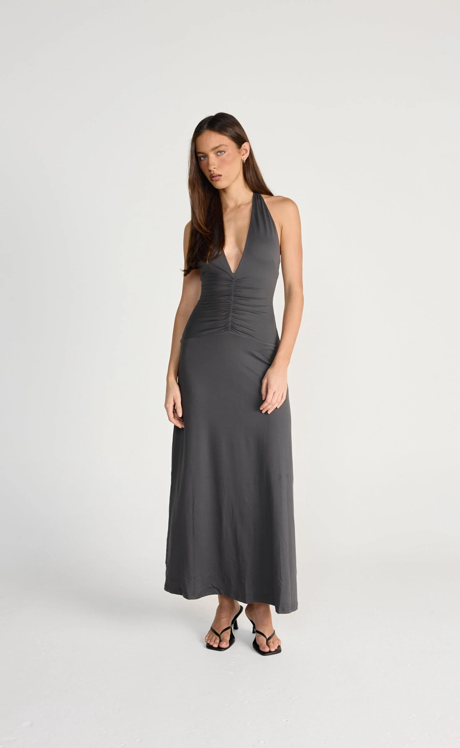 Araminta Maxi Dress (Slate) - Image 6