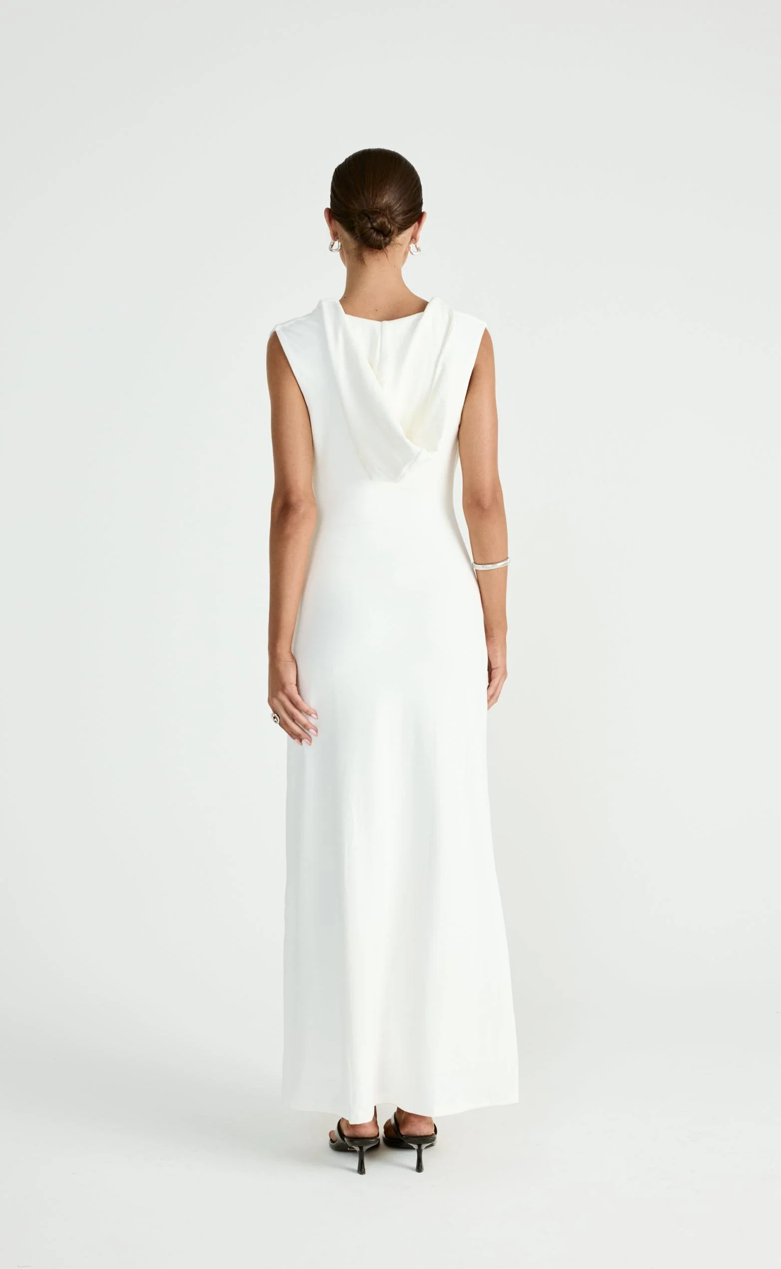 Arena Maxi Dress (Off White) - Image 5