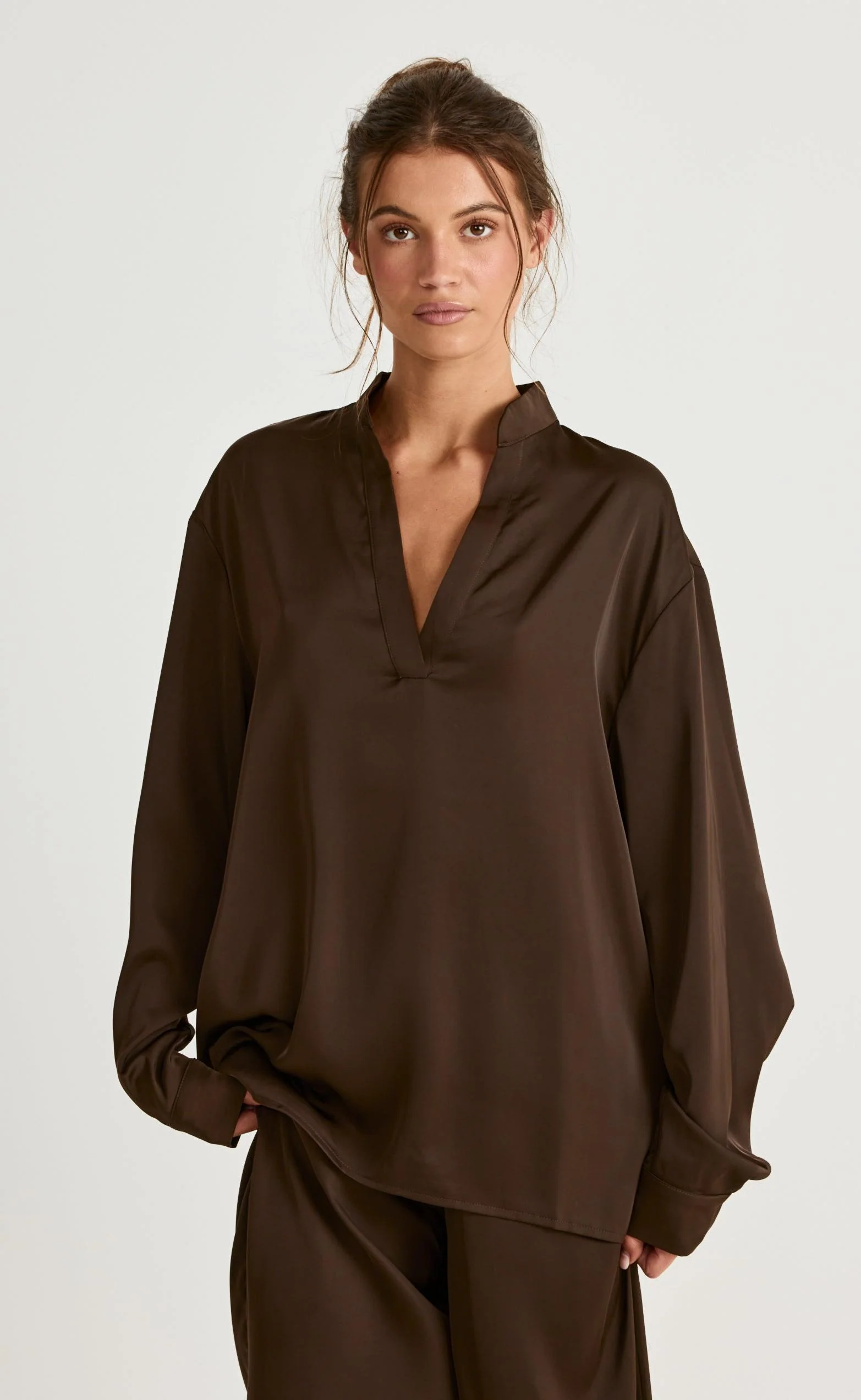 Arianne Shirt (Chocolate) - Image 3