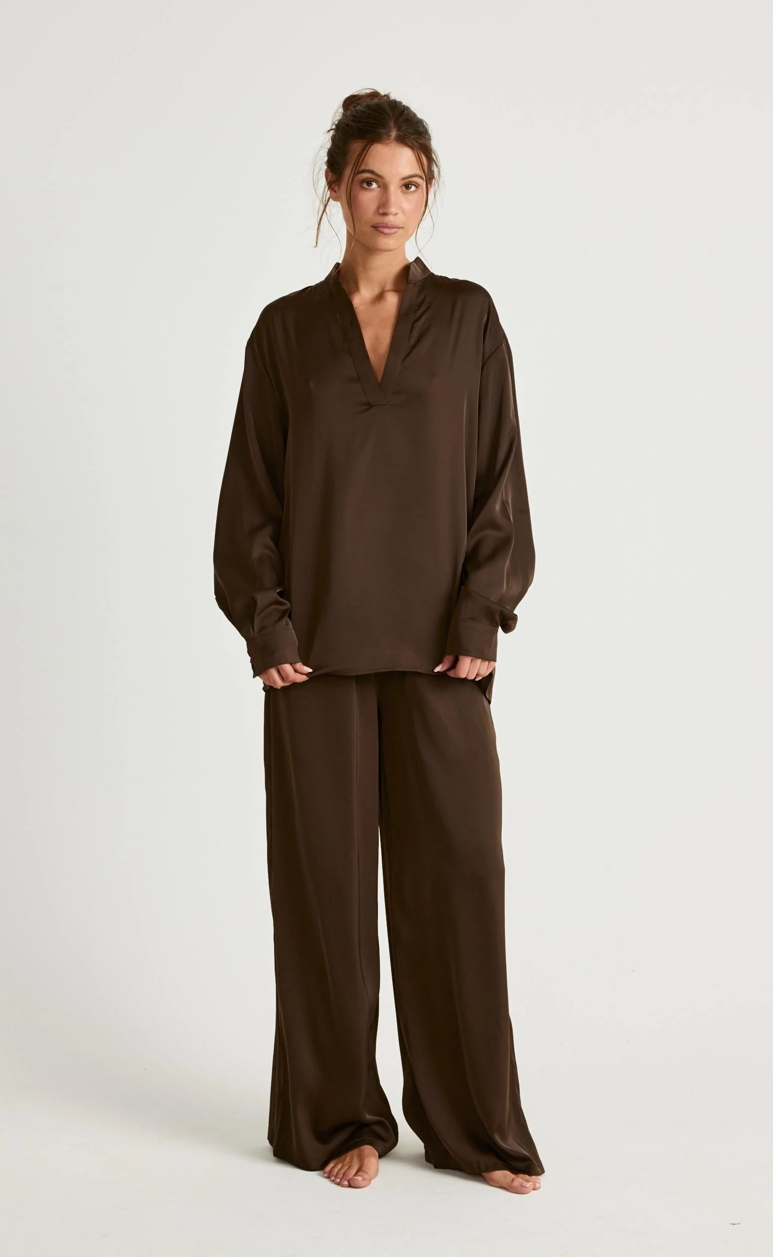 Arianne Shirt (Chocolate) - Image 7