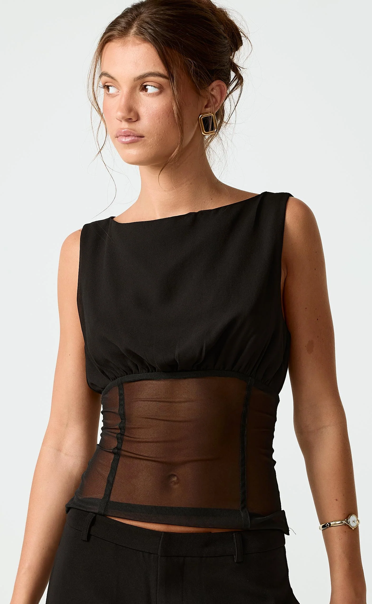 Arlene Top (Black) - Image 6