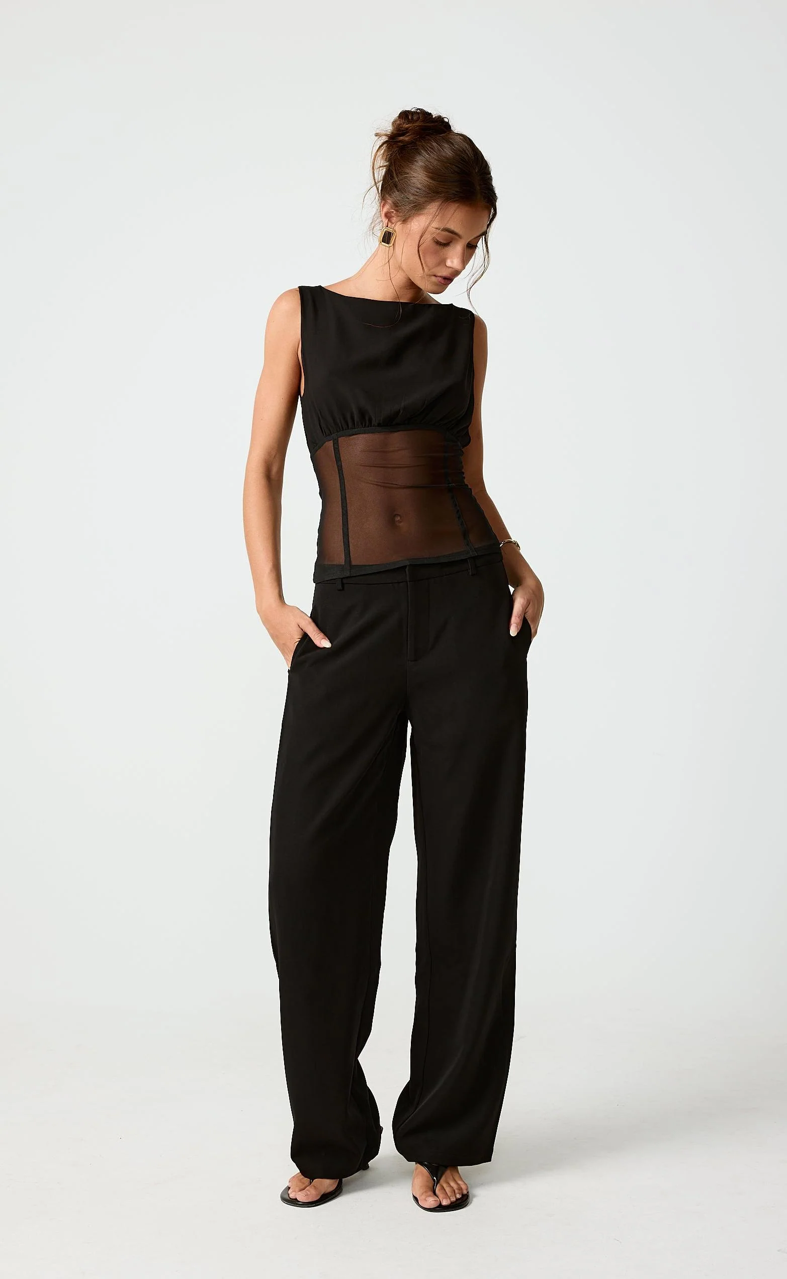 Arlene Top (Black) - Image 8