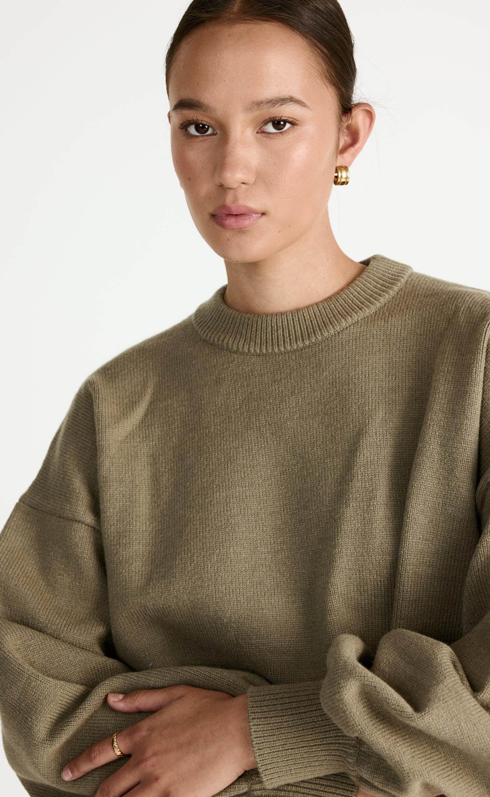 Arlette Jumper (Dusty Olive) - Image 4