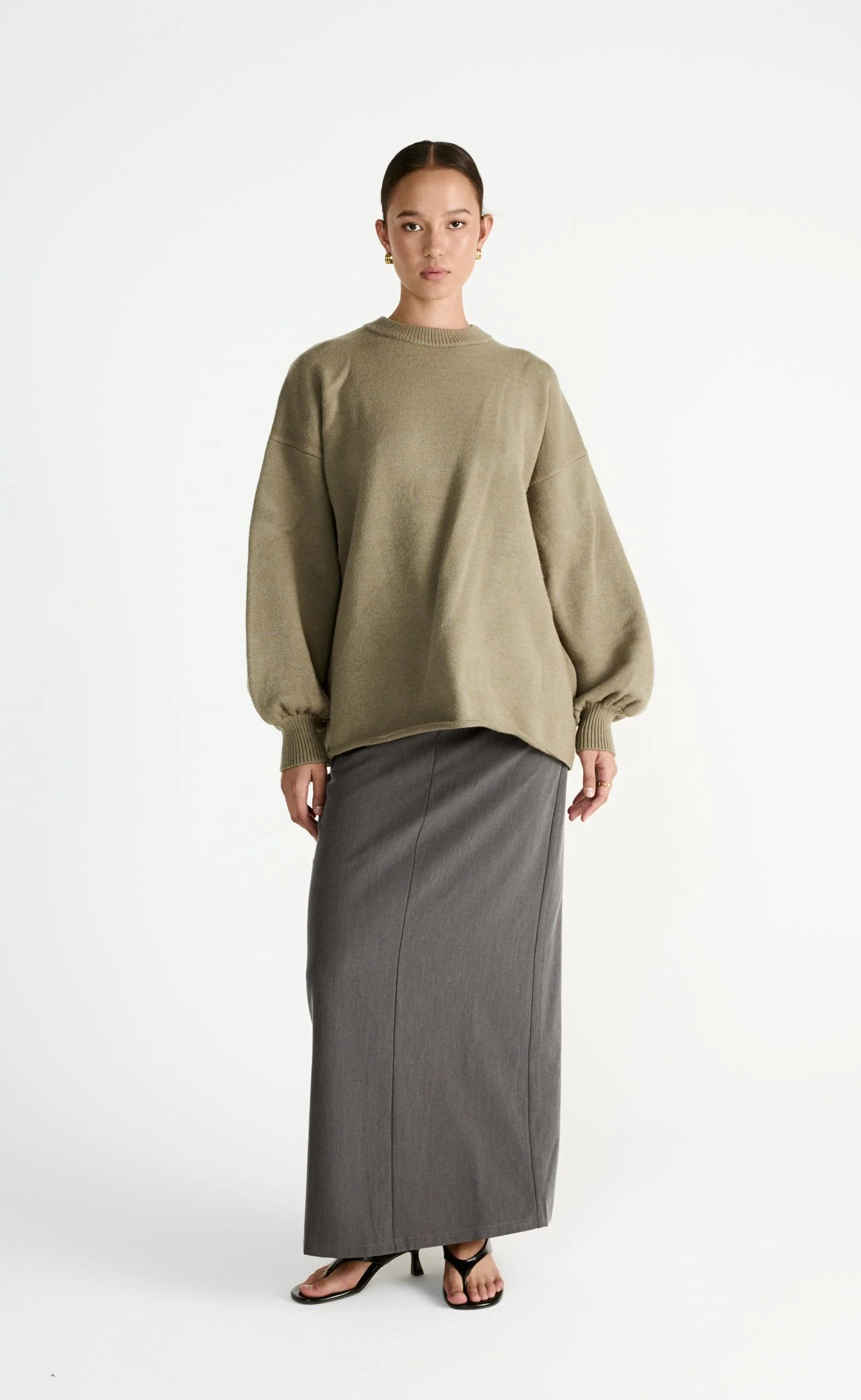 Arlette Jumper (Dusty Olive) - Image 6