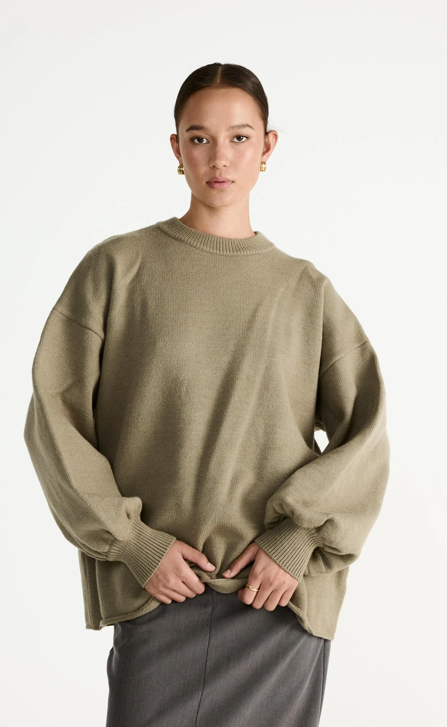 Arlette Jumper (Dusty Olive) - Image 9