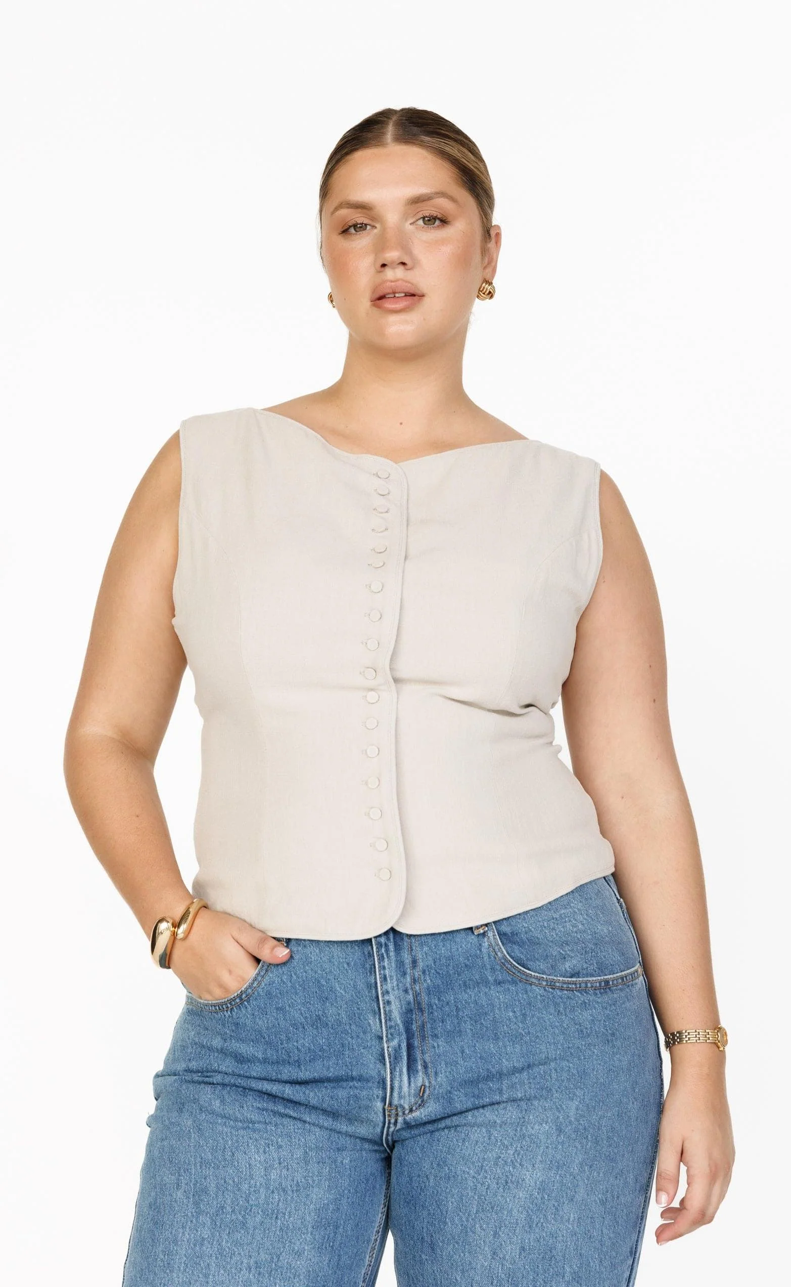 Asta Top (Latte) - Image 7