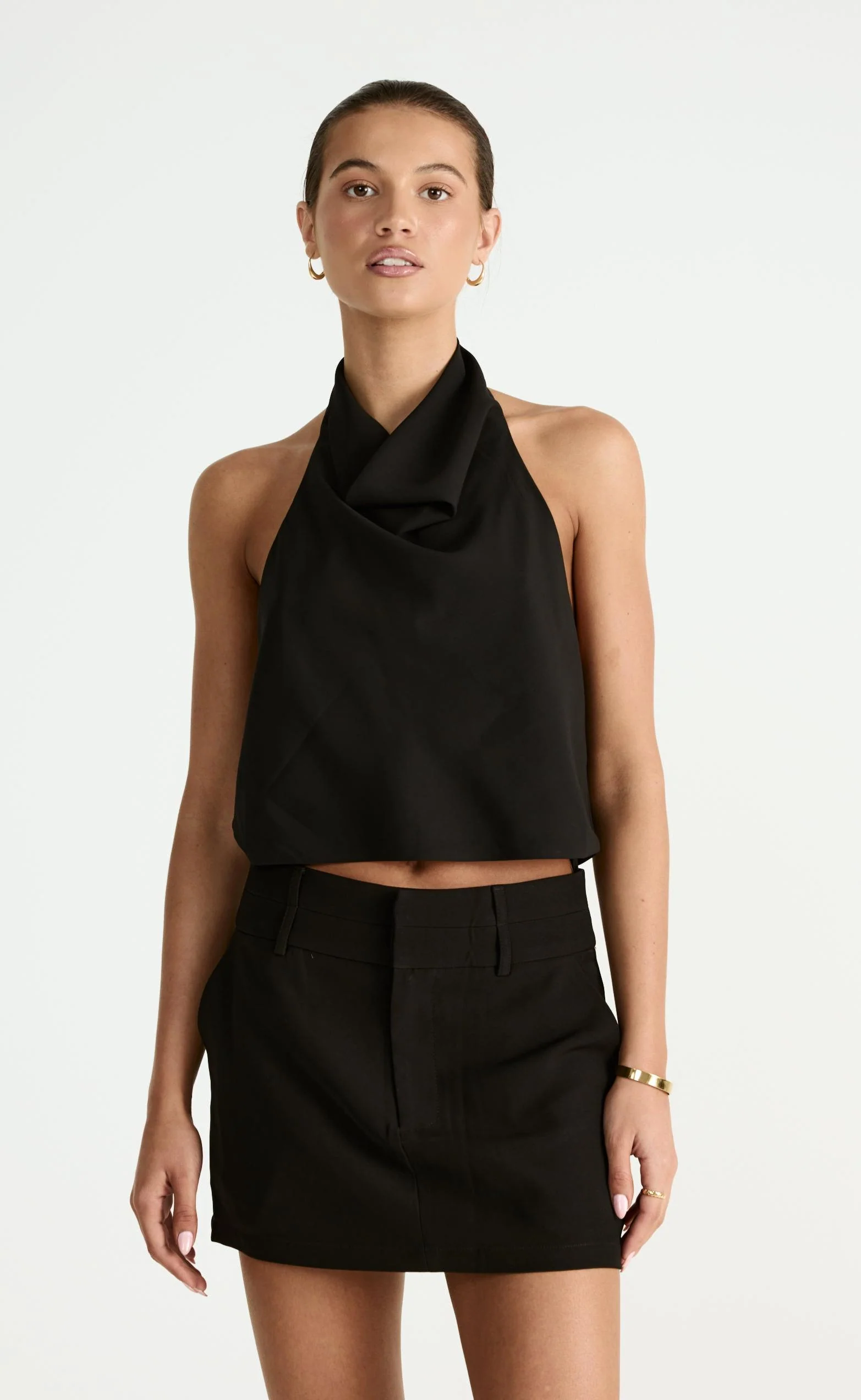 Aster Mini Skirt (Black) - Image 7