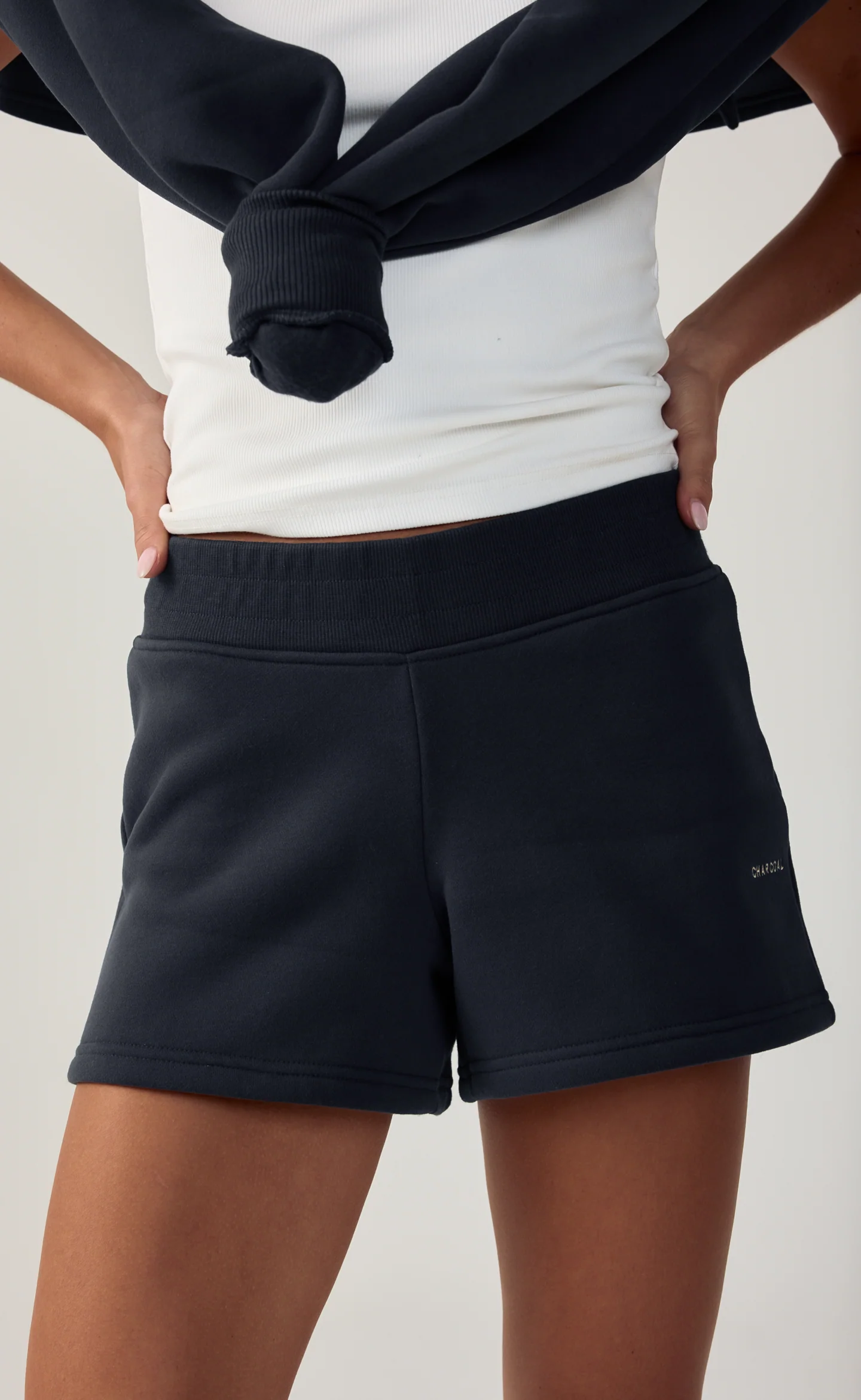 Atlas Sweat Shorts (Navy) - Image 2