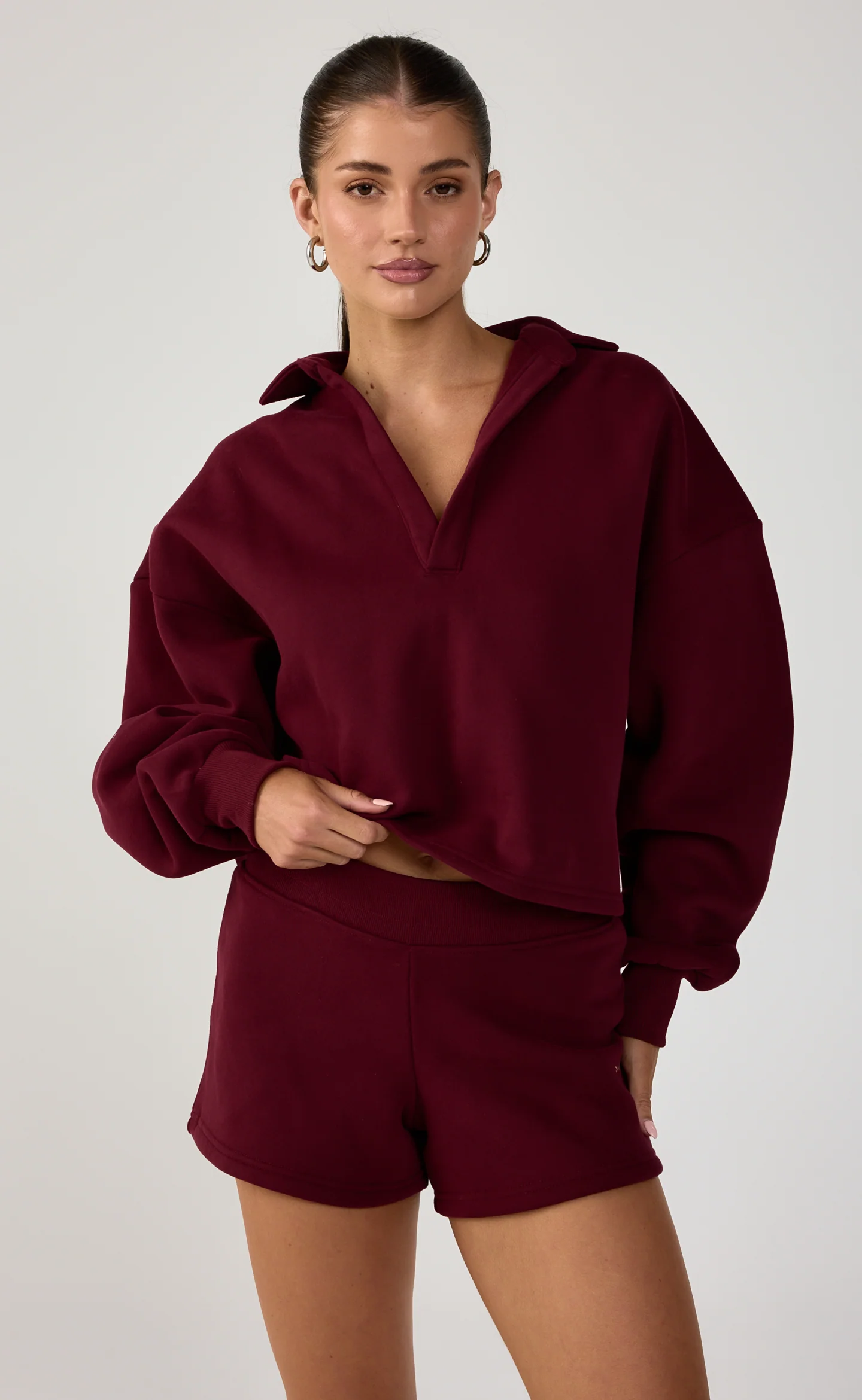 Atlas Sweat Shorts (Plum) - Image 6