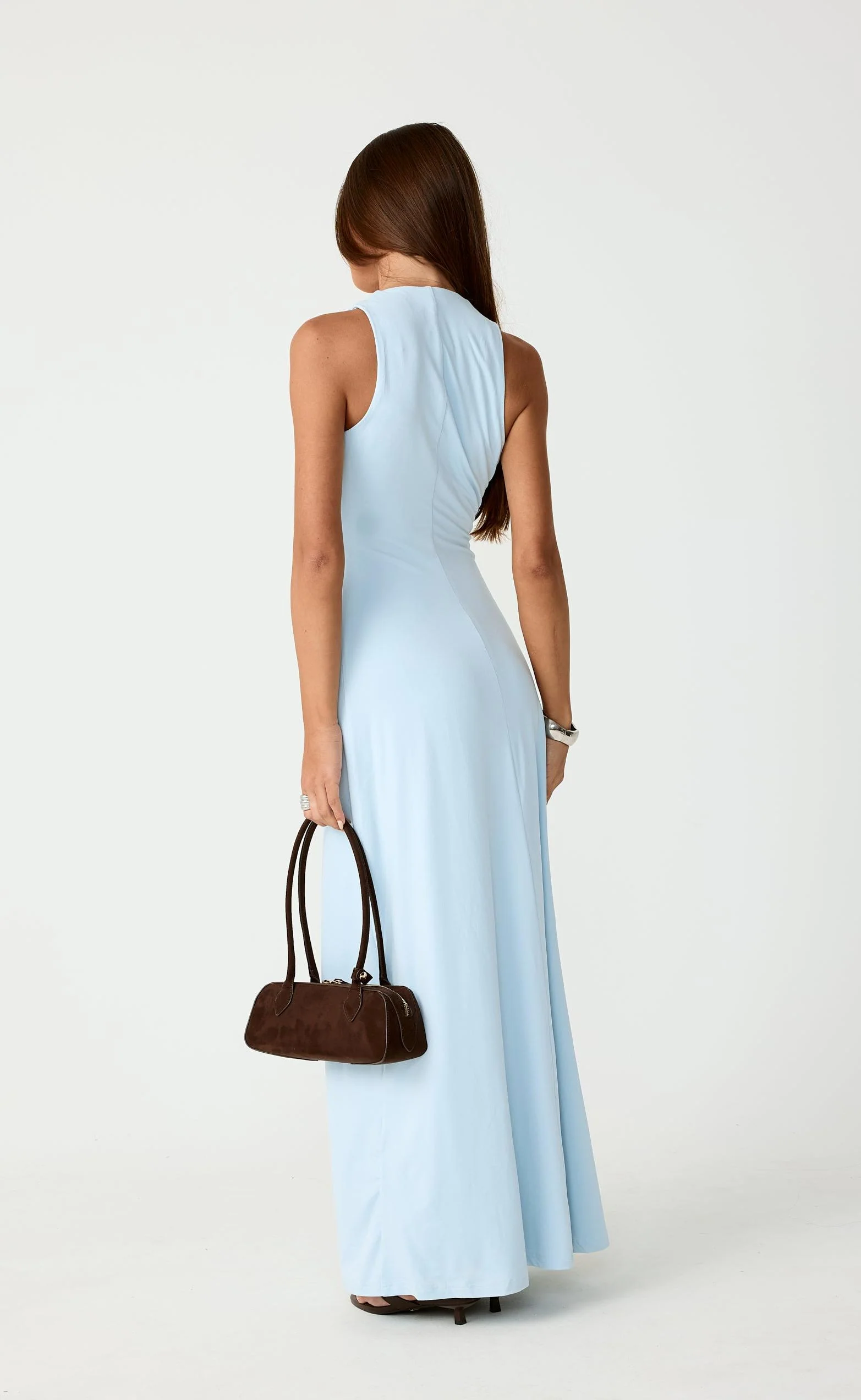 Avril Maxi Dress (Ice Blue) - Image 4
