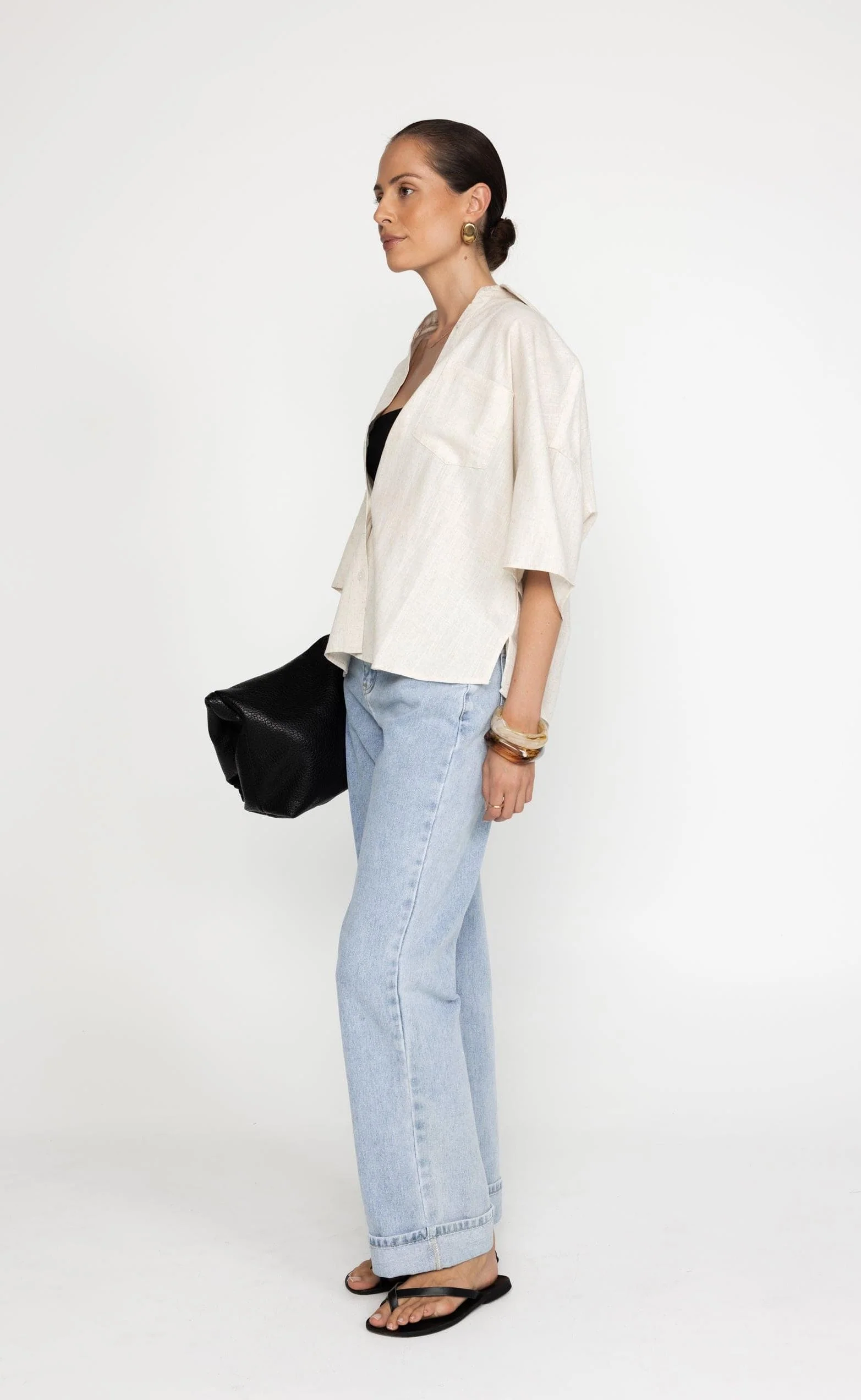 Bec Shirt (Oatmeal) - Image 5