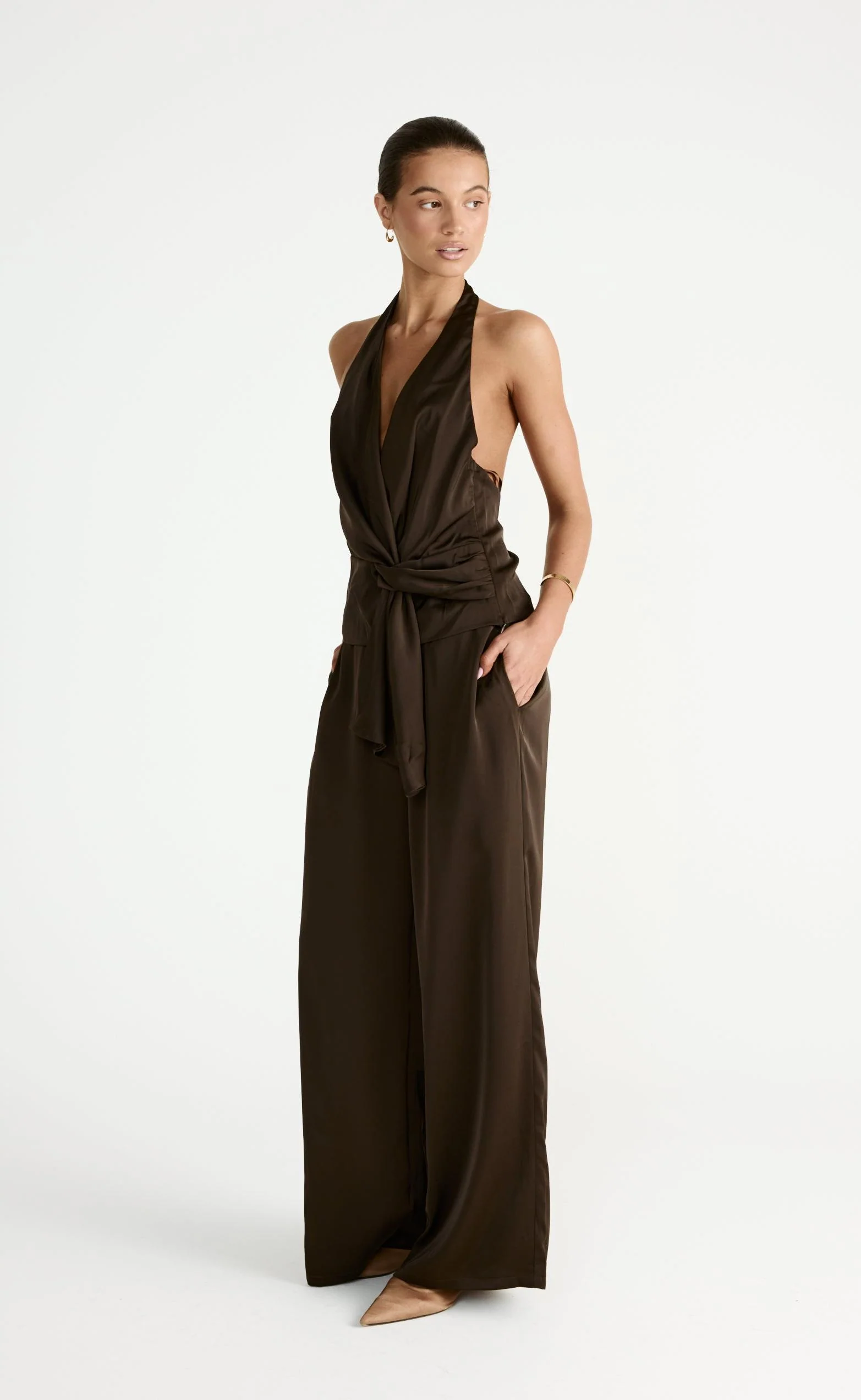 Belinda Top (Chocolate) - Image 8
