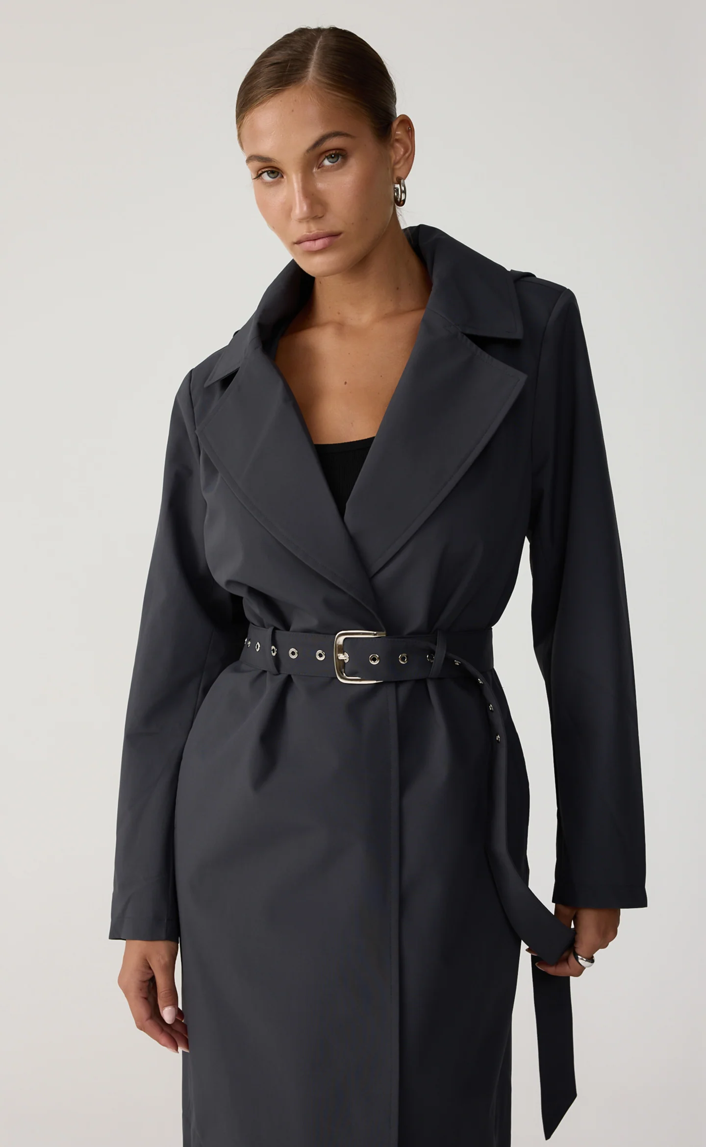 Benito Raincoat (Charcoal) - Image 2