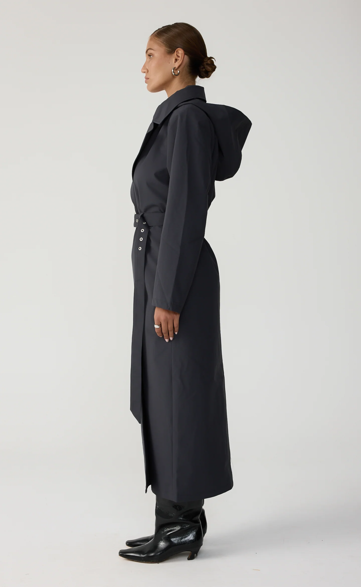 Benito Raincoat (Charcoal) - Image 4