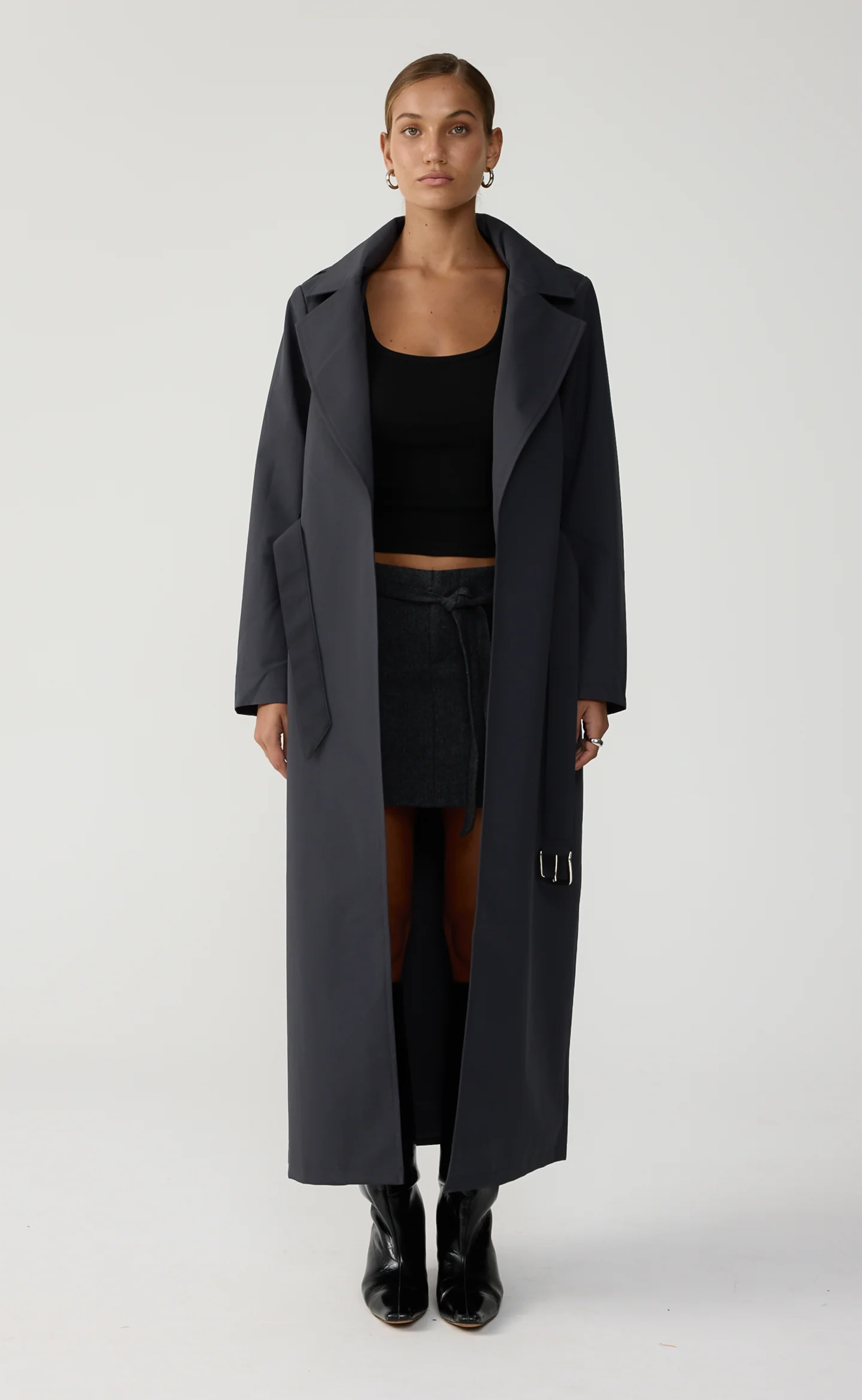 Benito Raincoat (Charcoal) - Image 6