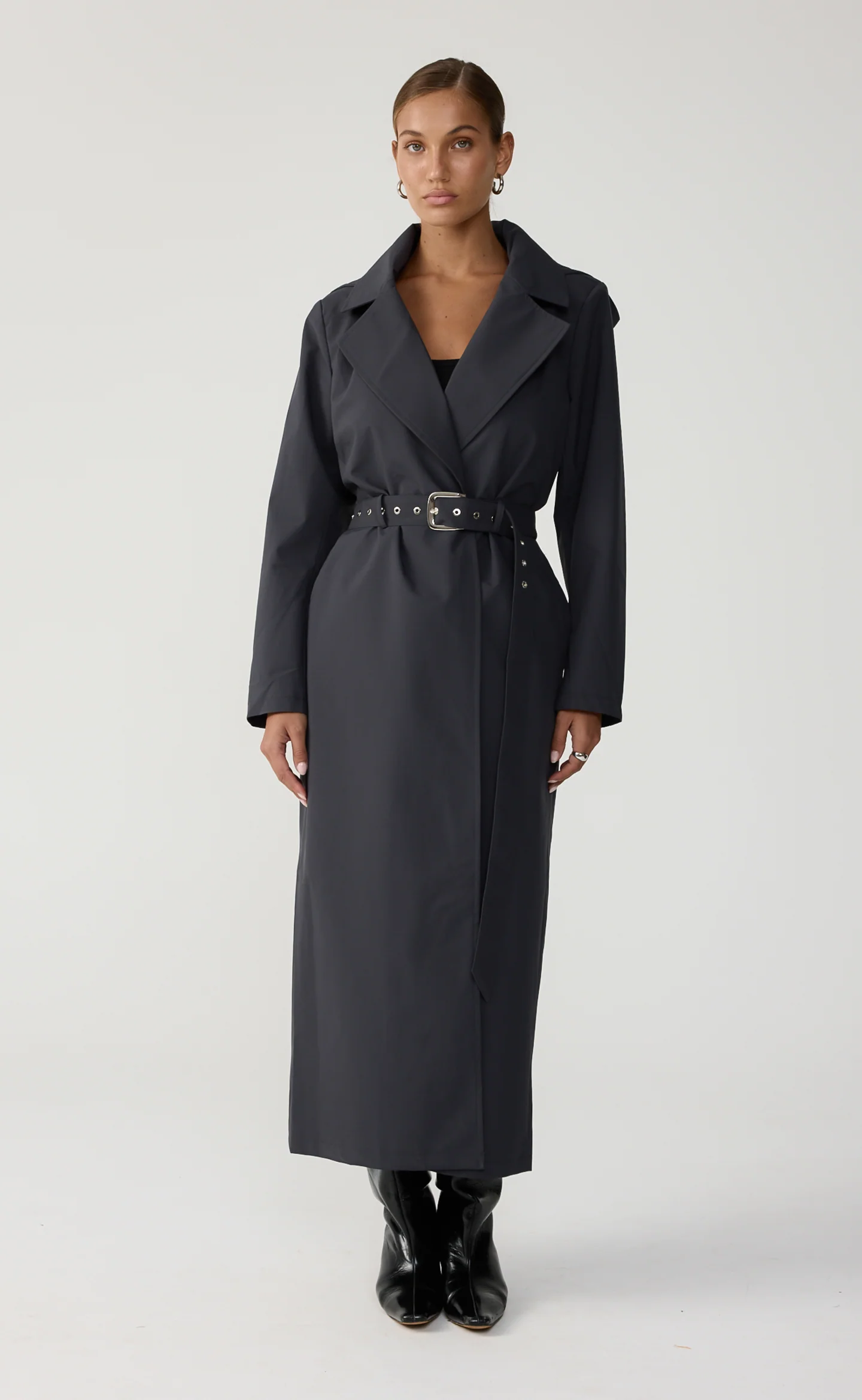 Benito Raincoat (Charcoal) - Image 7