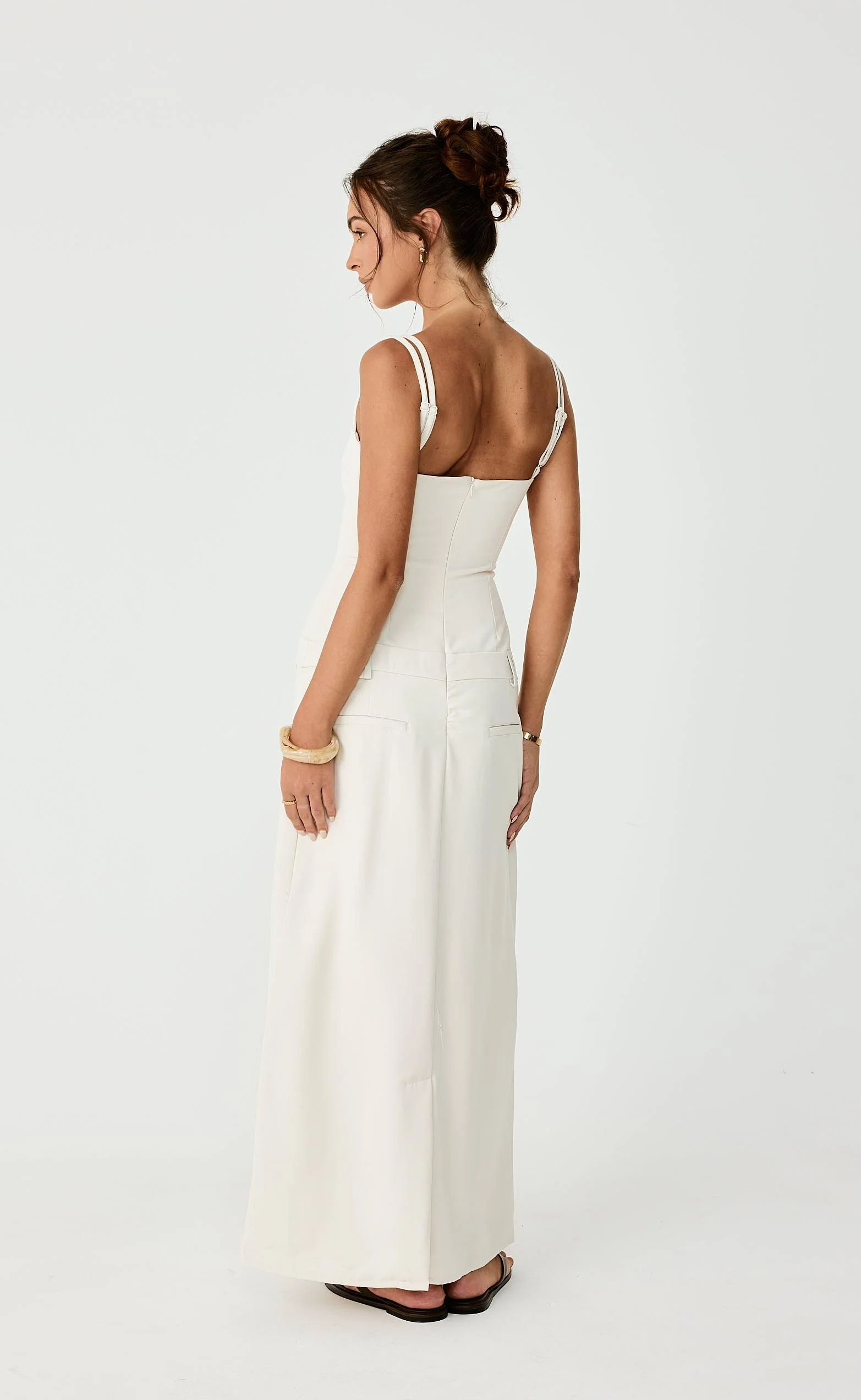 Boone Maxi Dress (Oat) - Image 2