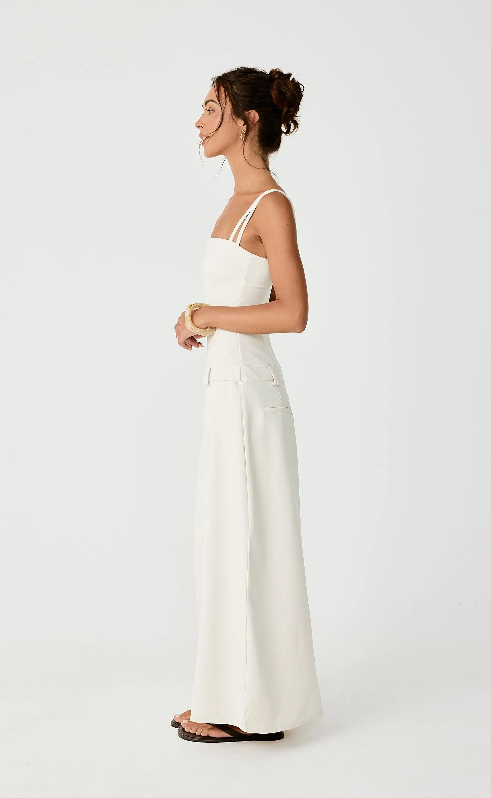 Boone Maxi Dress (Oat) - Image 5