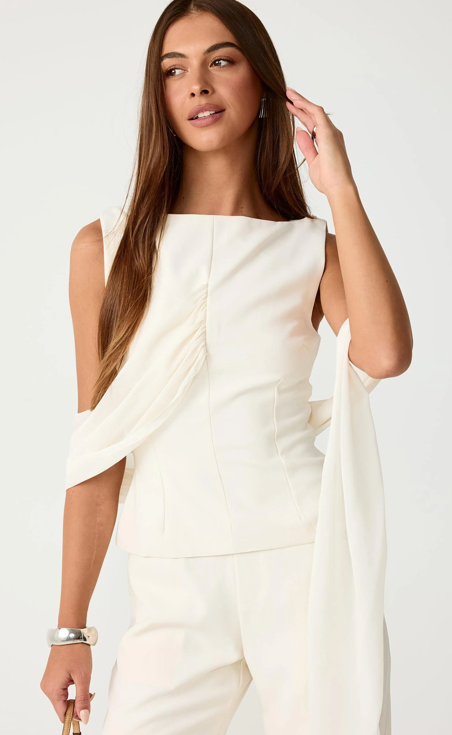 Brea Top (Cream) - Image 2
