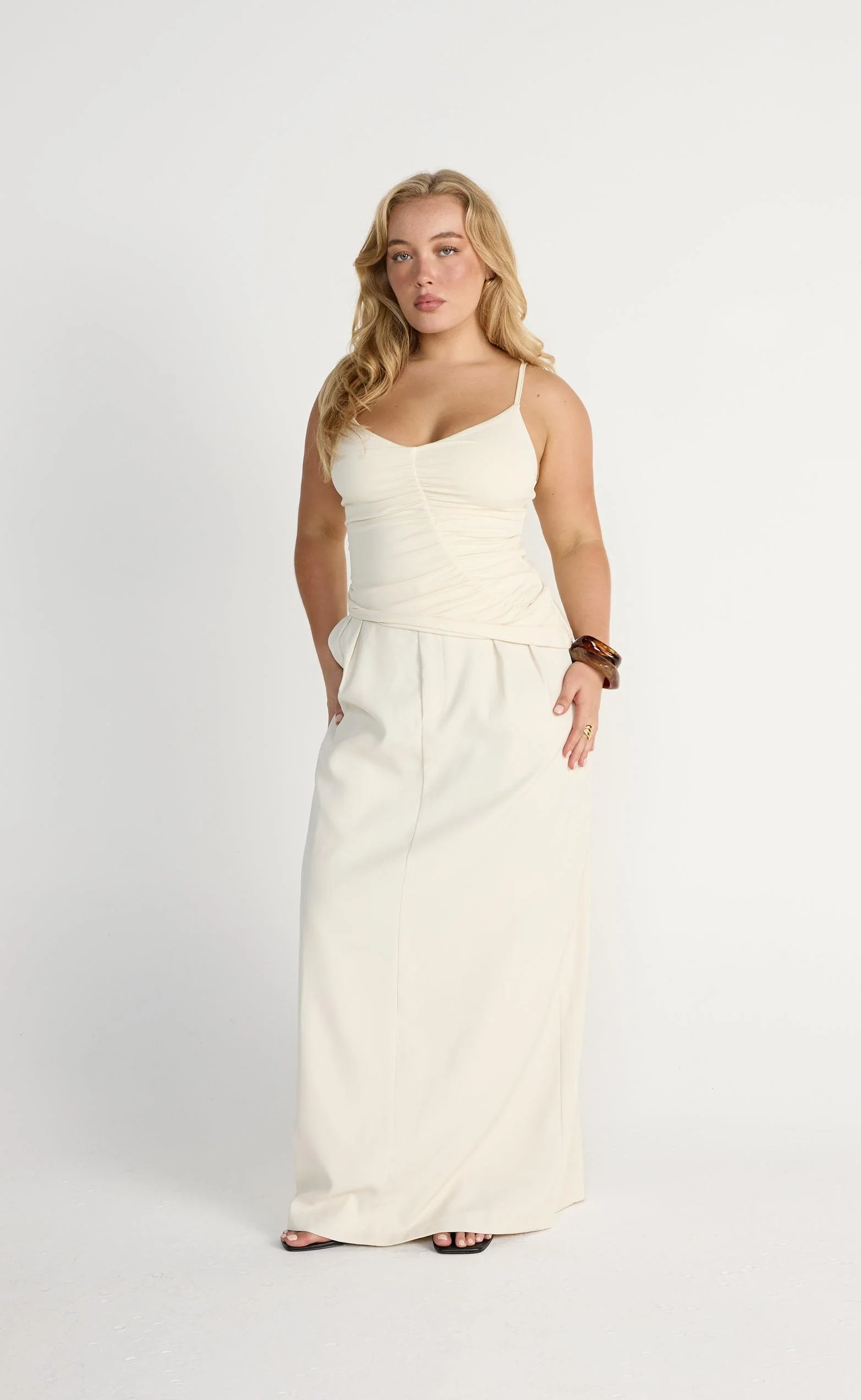 Broken Hearts Top (Oat) - Image 2