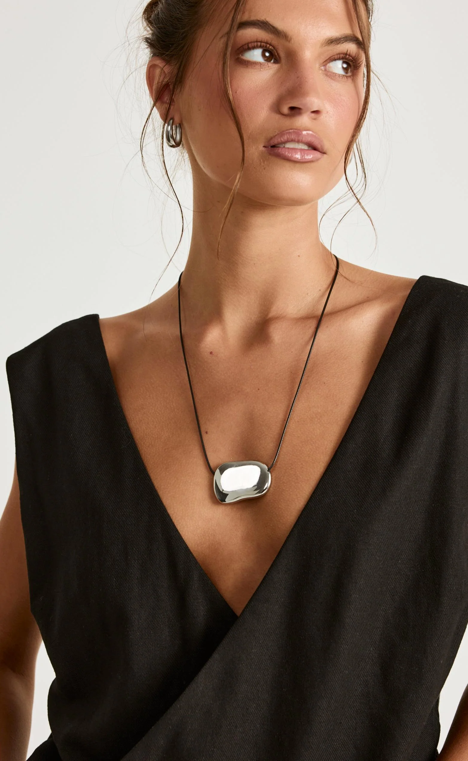 Bronte Necklace (Silver) - Image 4