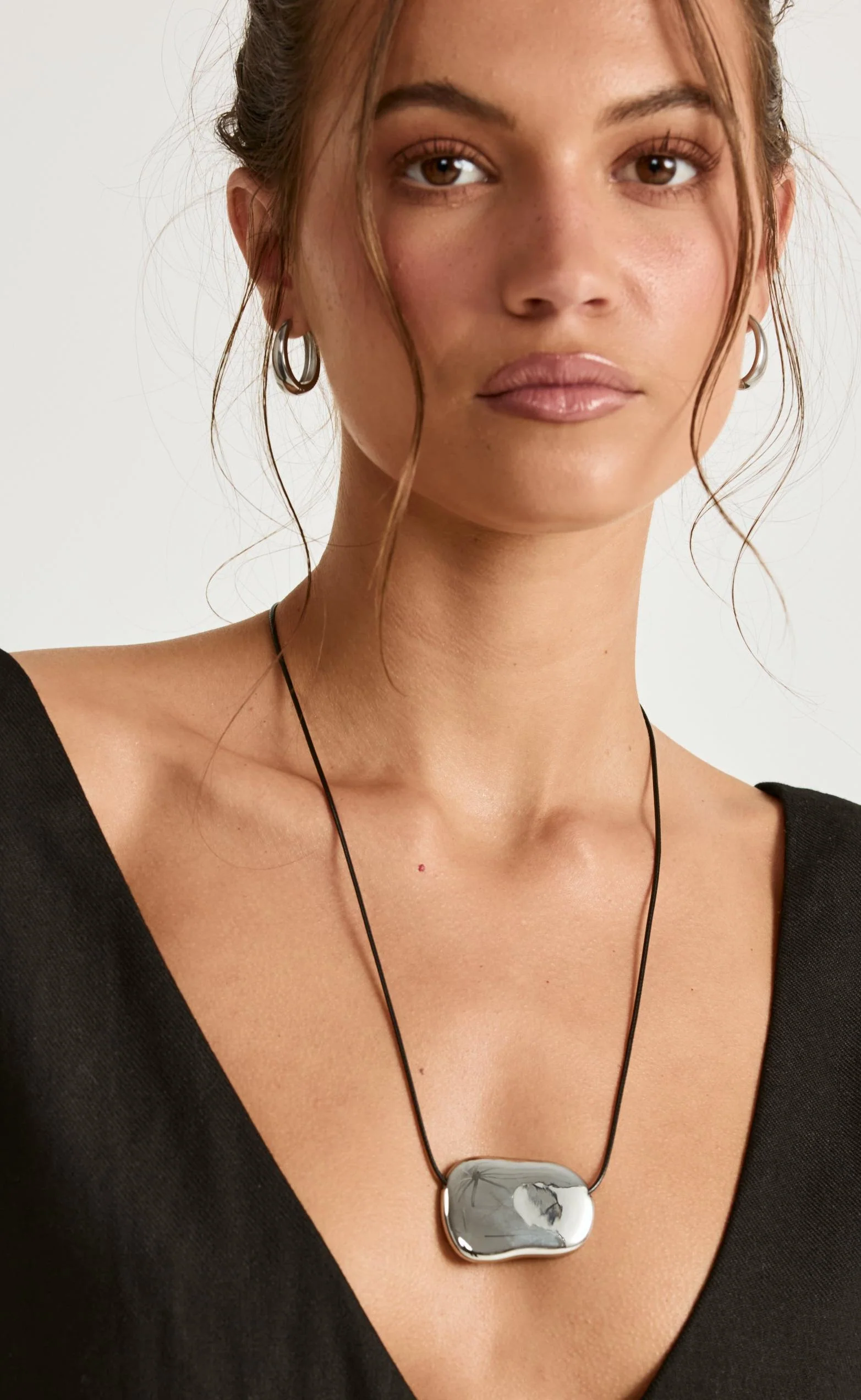 Bronte Necklace (Silver) - Image 5
