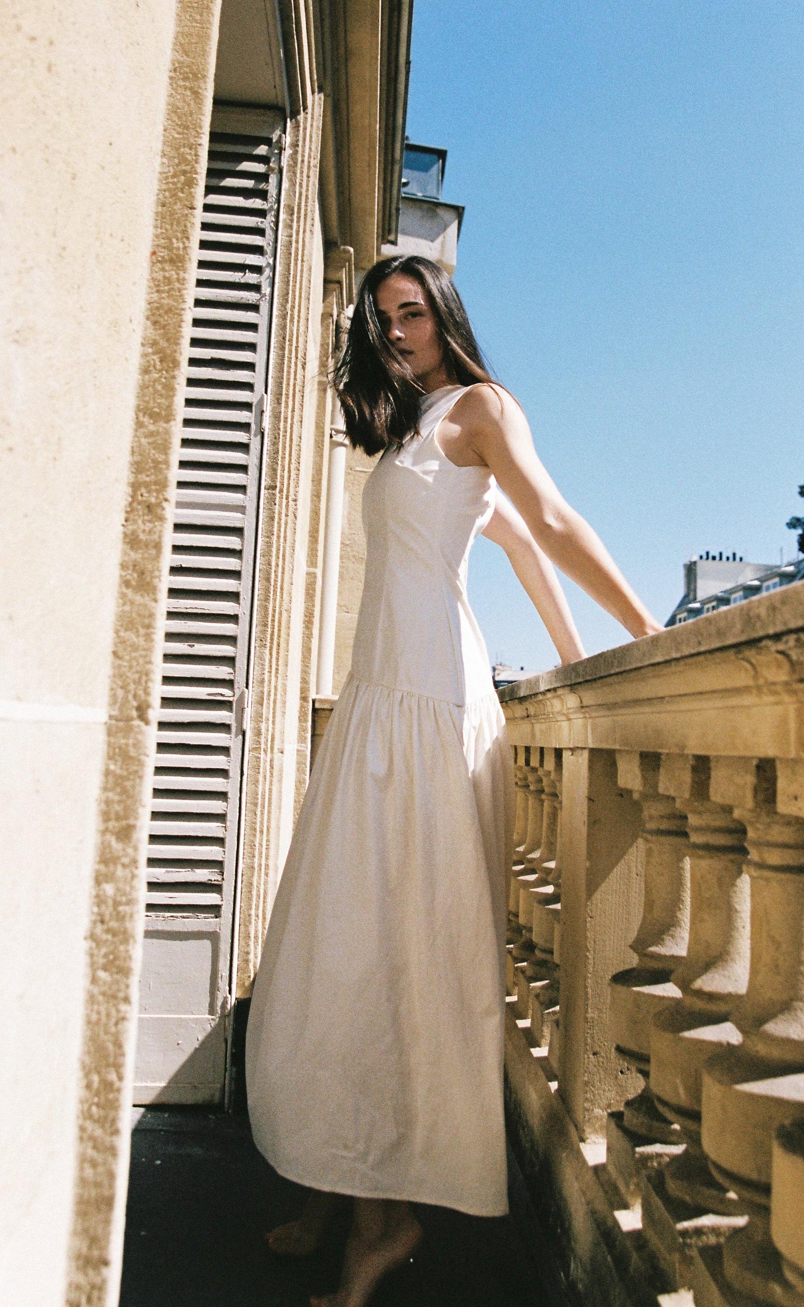 Caden Maxi Dress (Cream) - Image 4