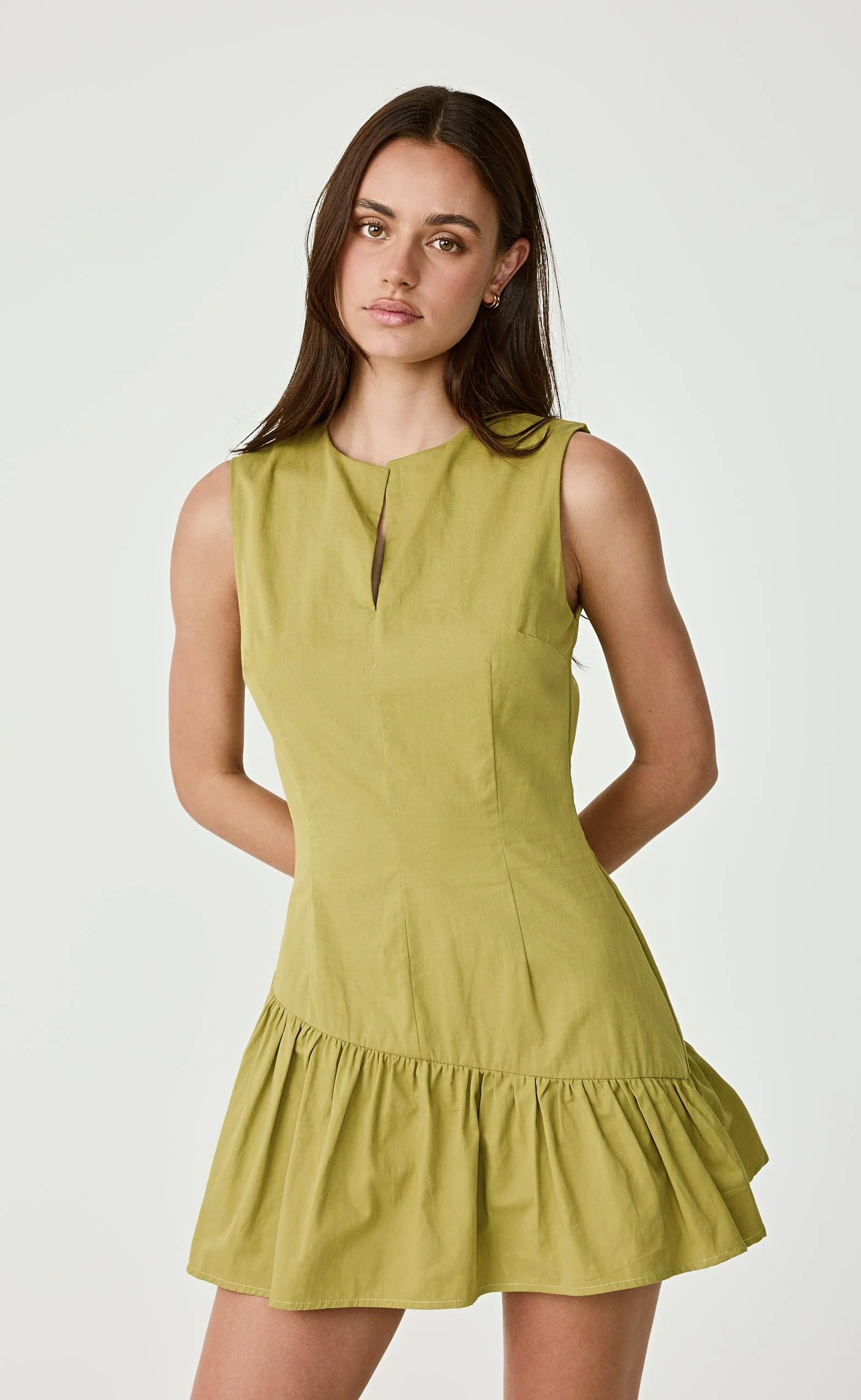 Caden Mini Dress (Pear) - Image 7