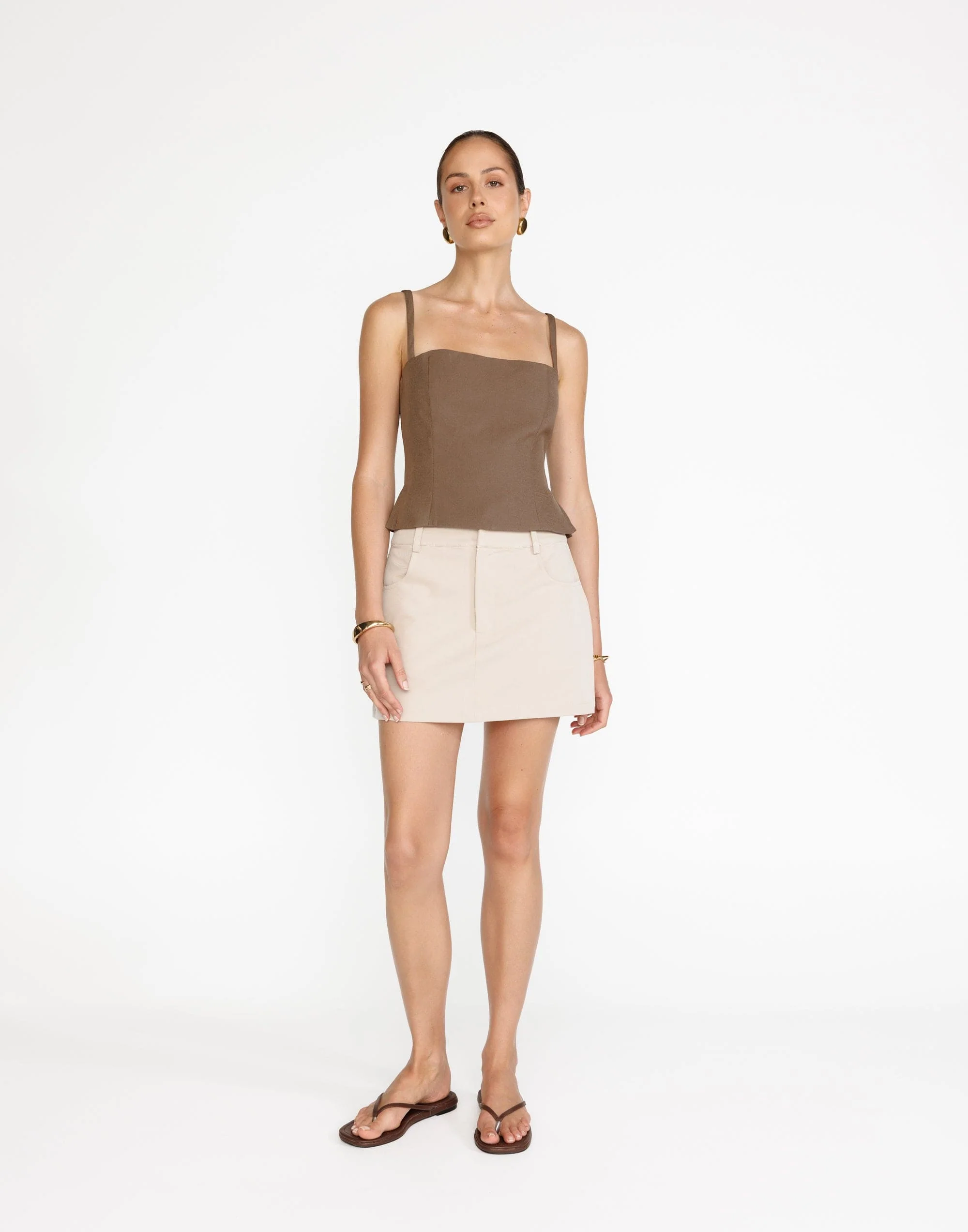 Caris Top (Coffee) - Image 2