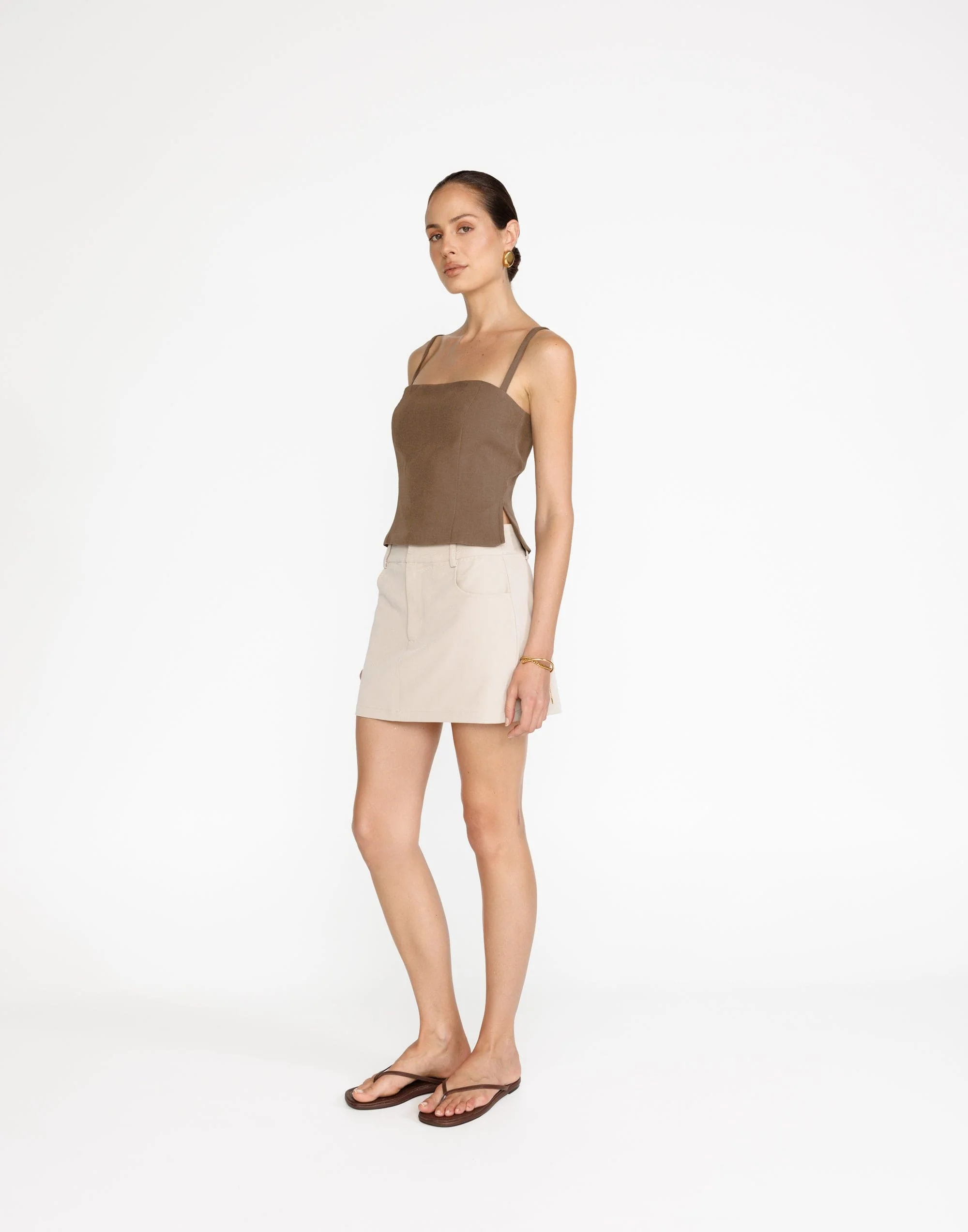 Caris Top (Coffee) - Image 3
