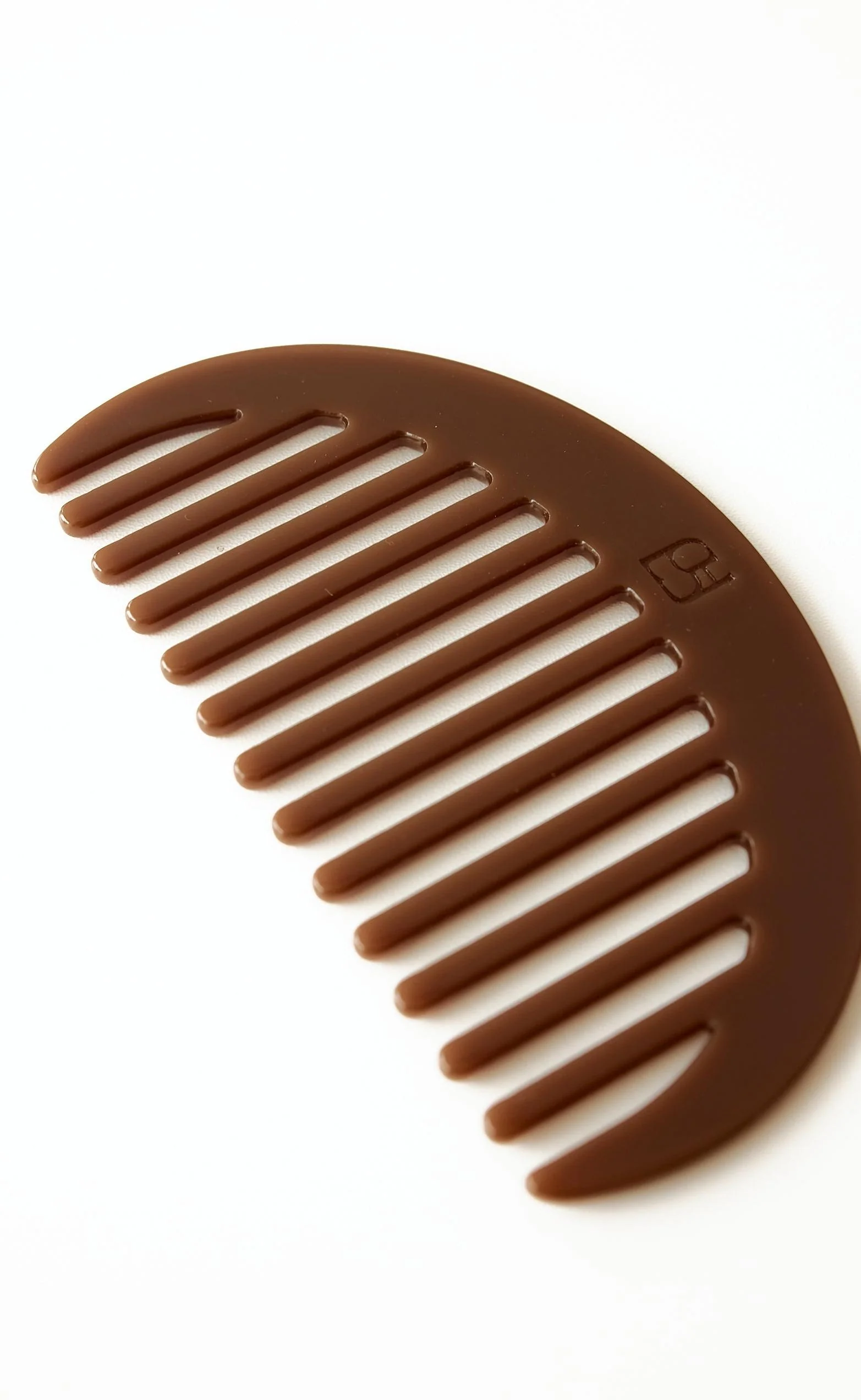 Charcoal Hair Comb (Chocolate) - Image 3