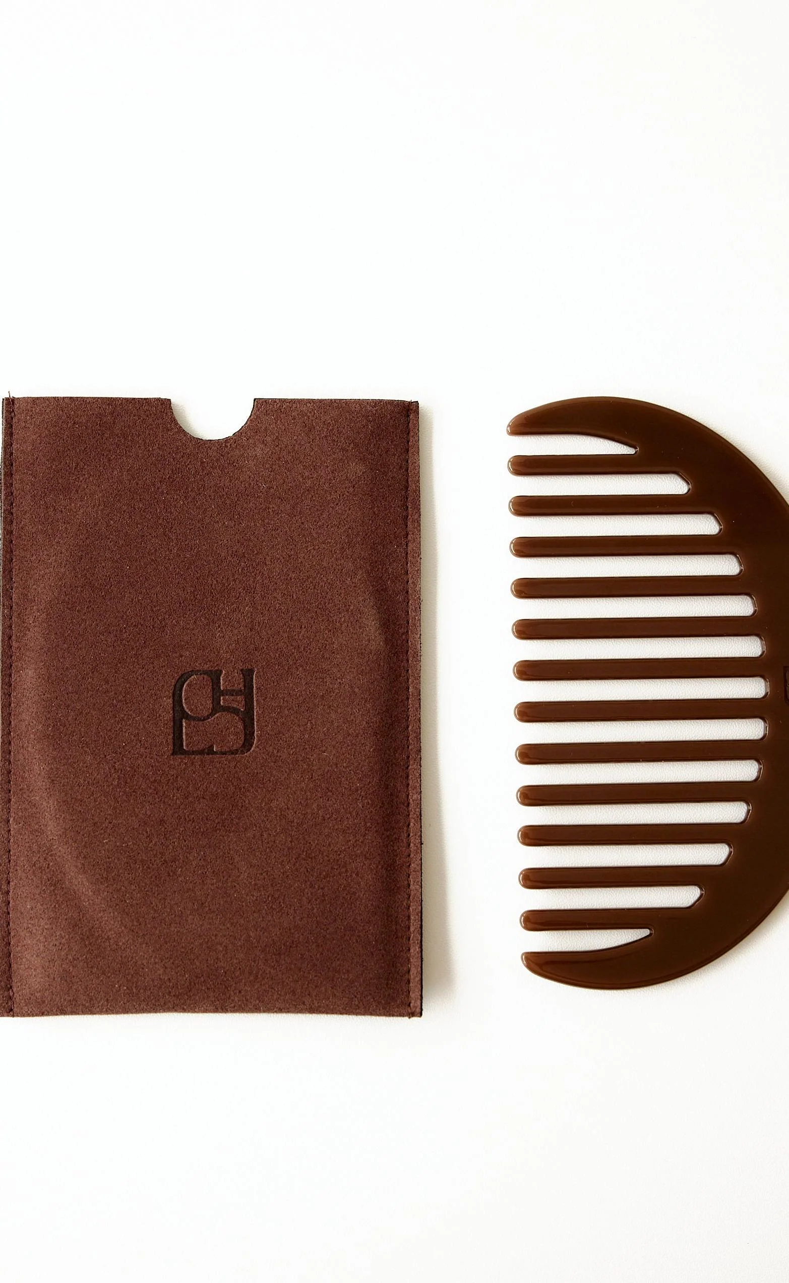 Charcoal Hair Comb (Chocolate) - Image 5