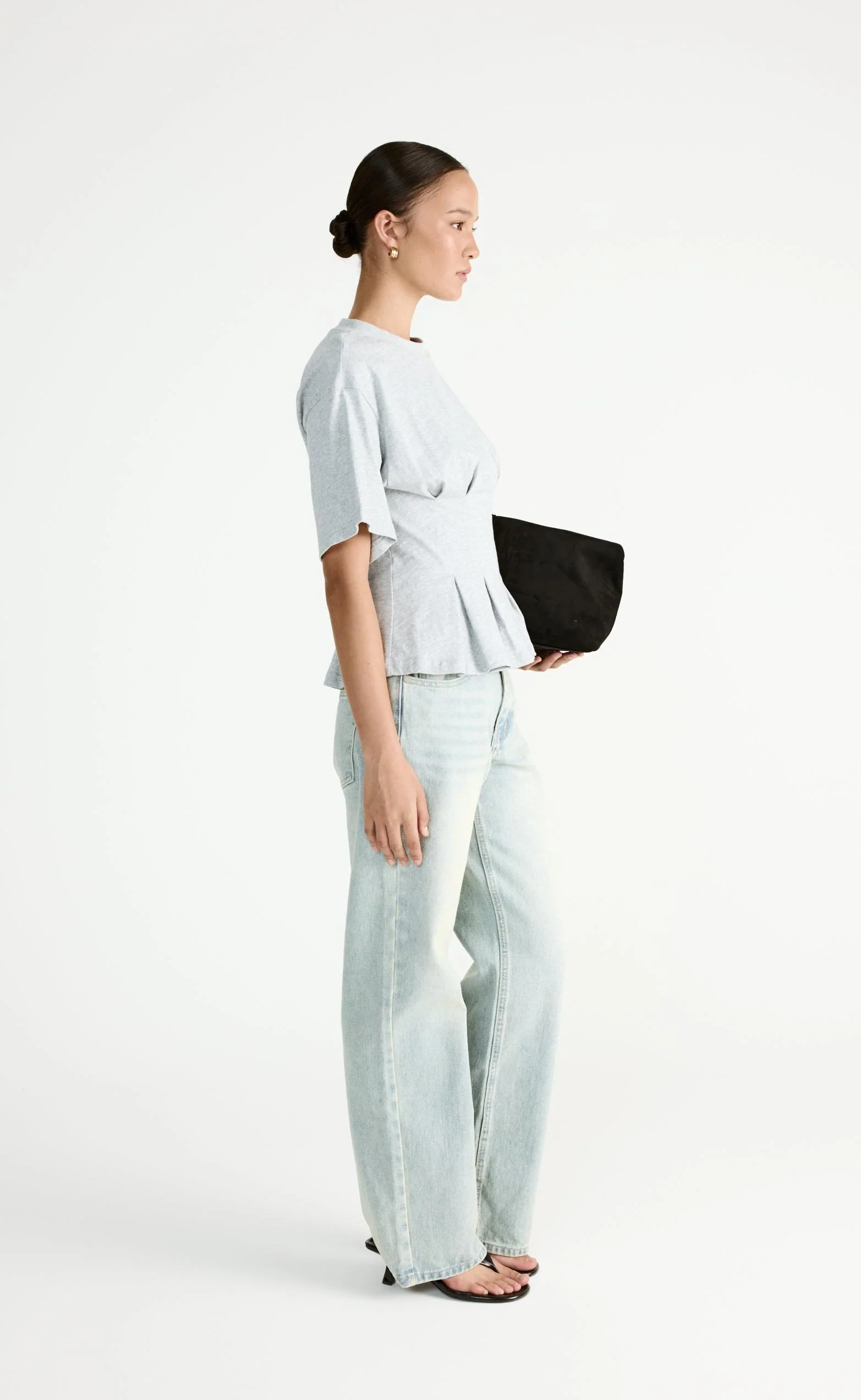 Chaya Top (Grey Marle) - Image 5