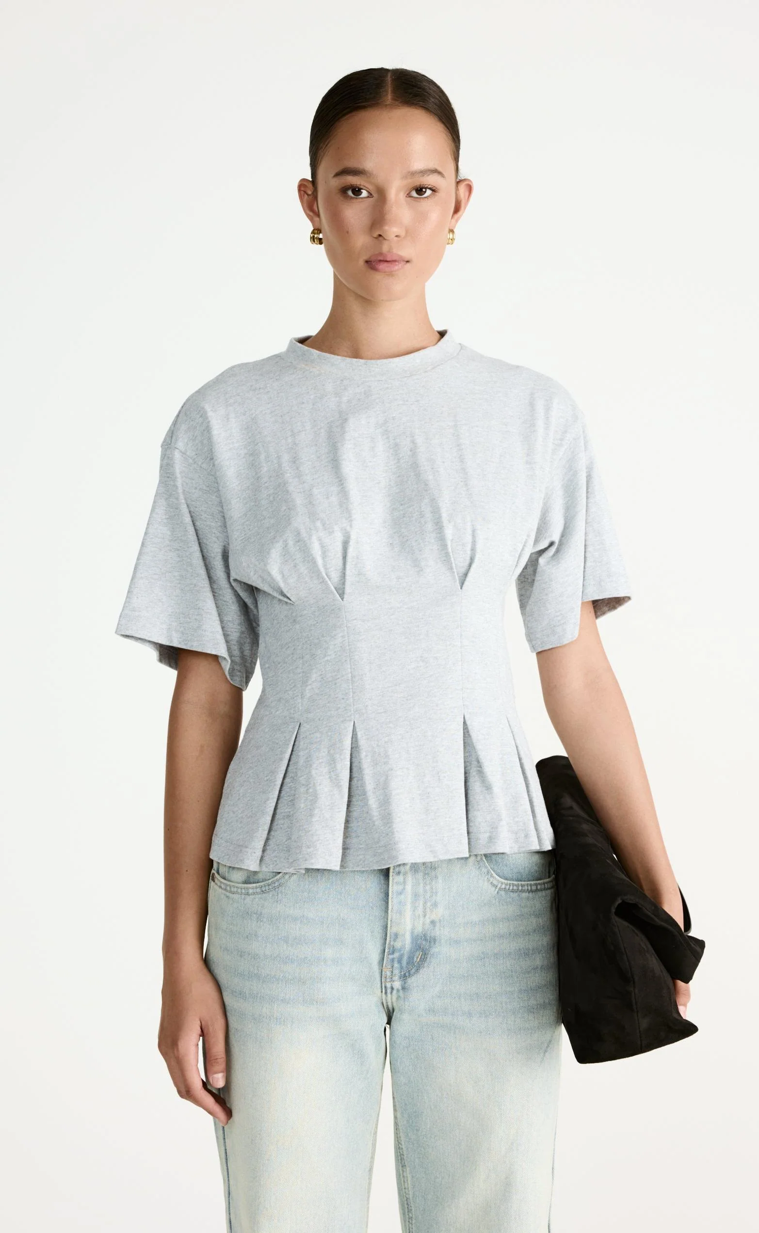 Chaya Top (Grey Marle) - Image 6