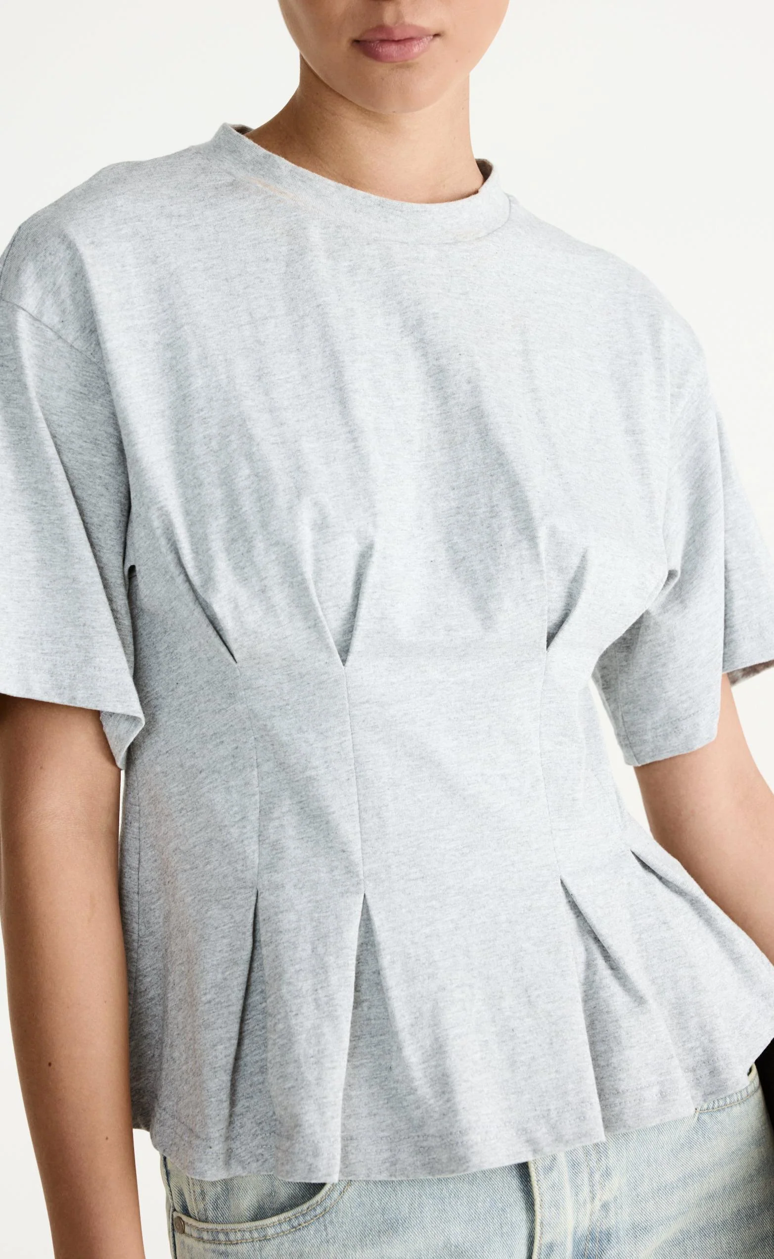 Chaya Top (Grey Marle) - Image 7