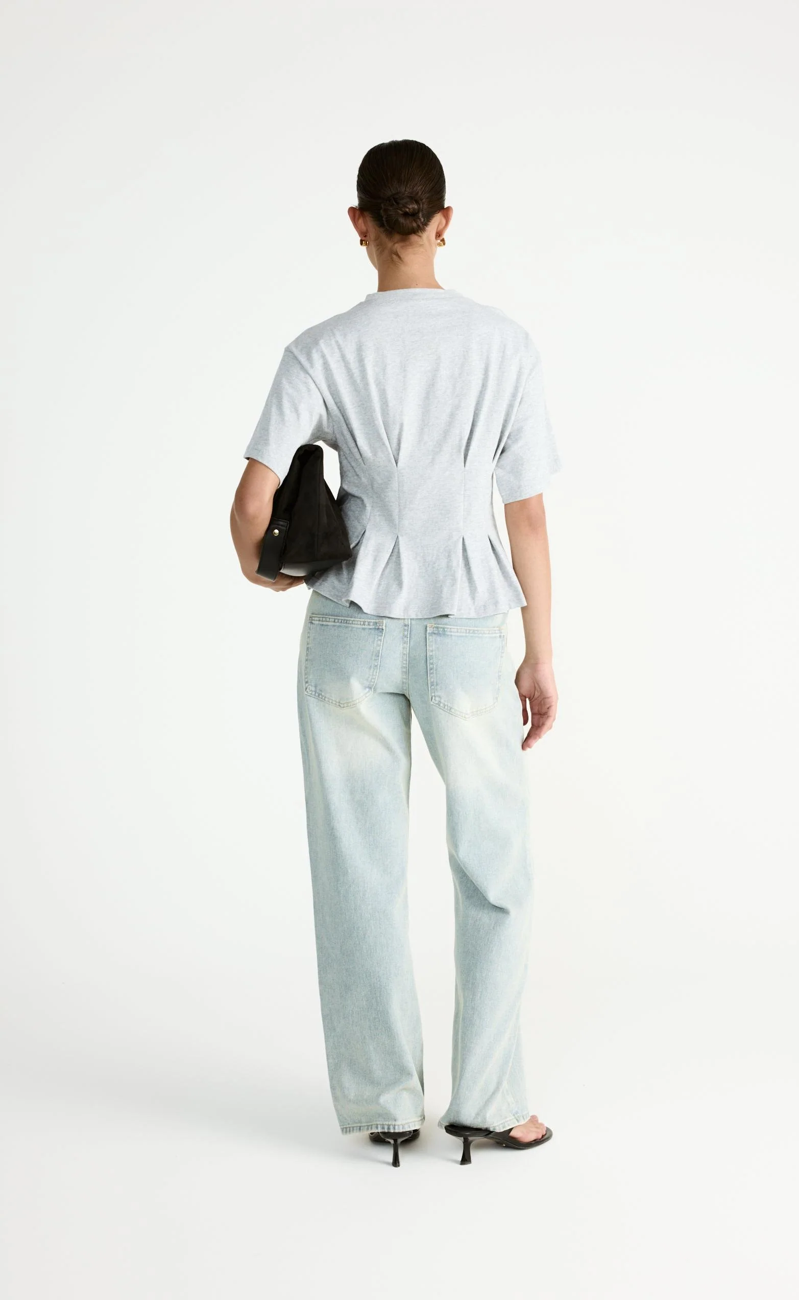 Chaya Top (Grey Marle) - Image 8