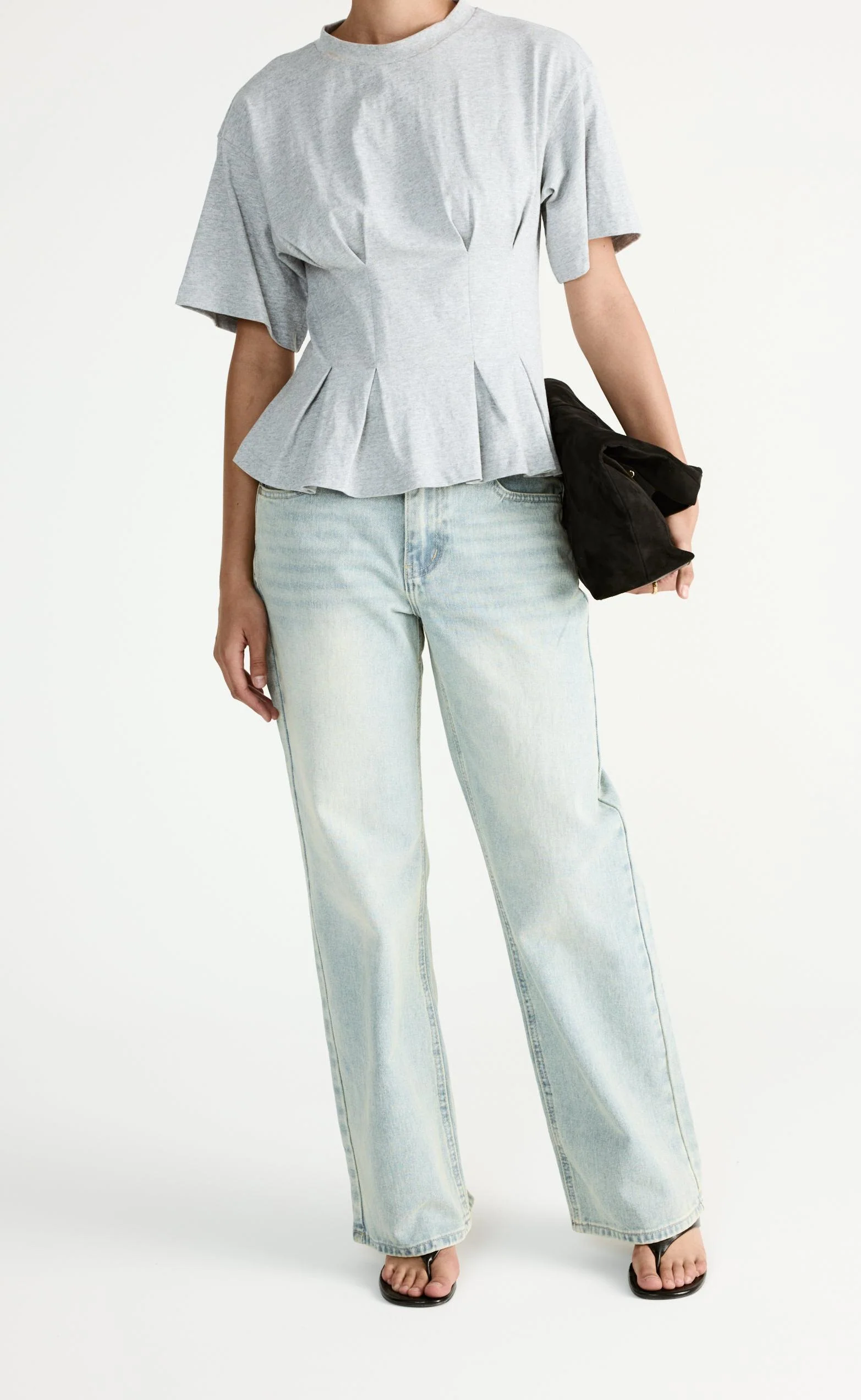 Chaya Top (Grey Marle) - Image 9