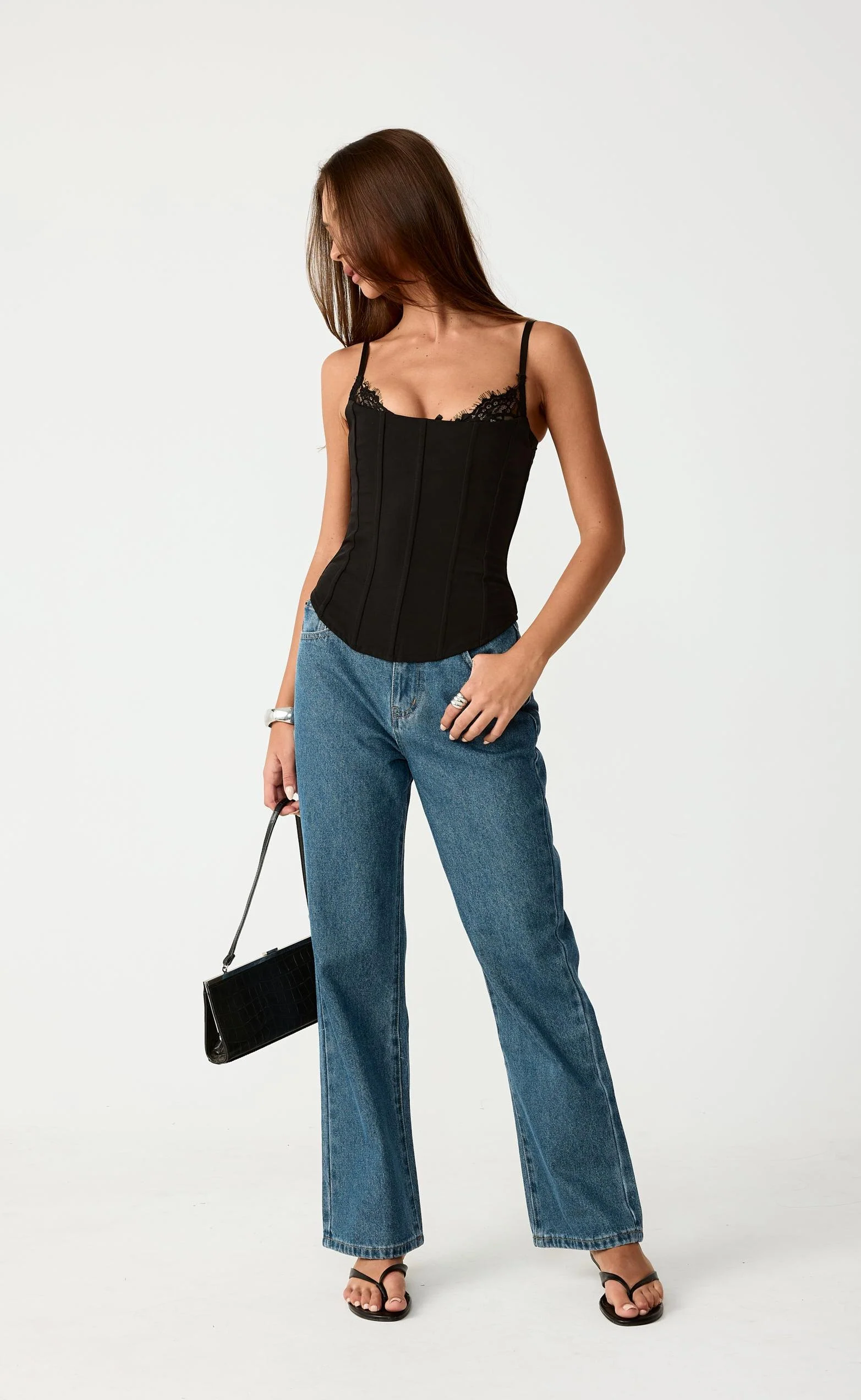 City Lights Corset (Black) - Image 8