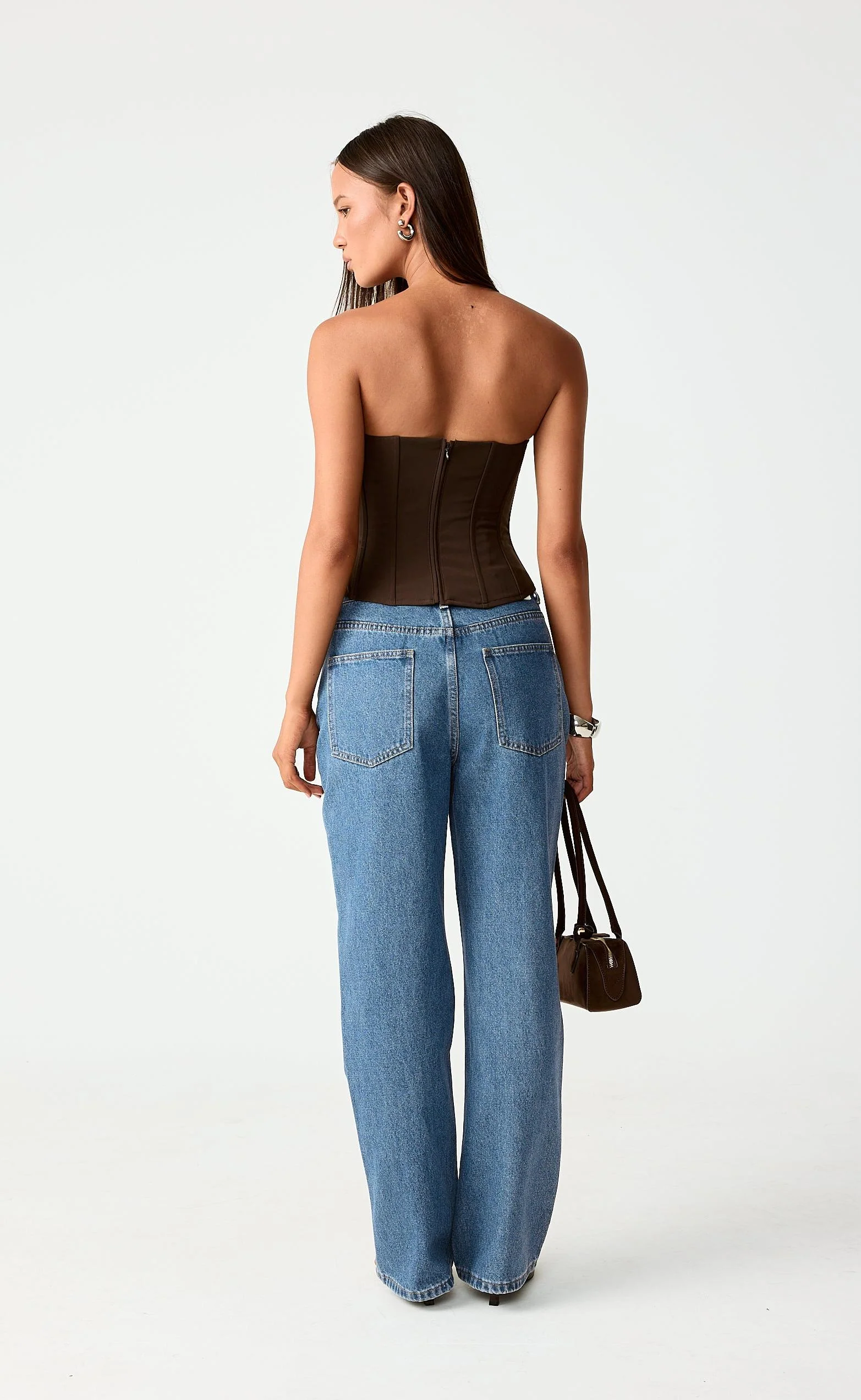 City Lights Corset (Chocolate) - Image 2