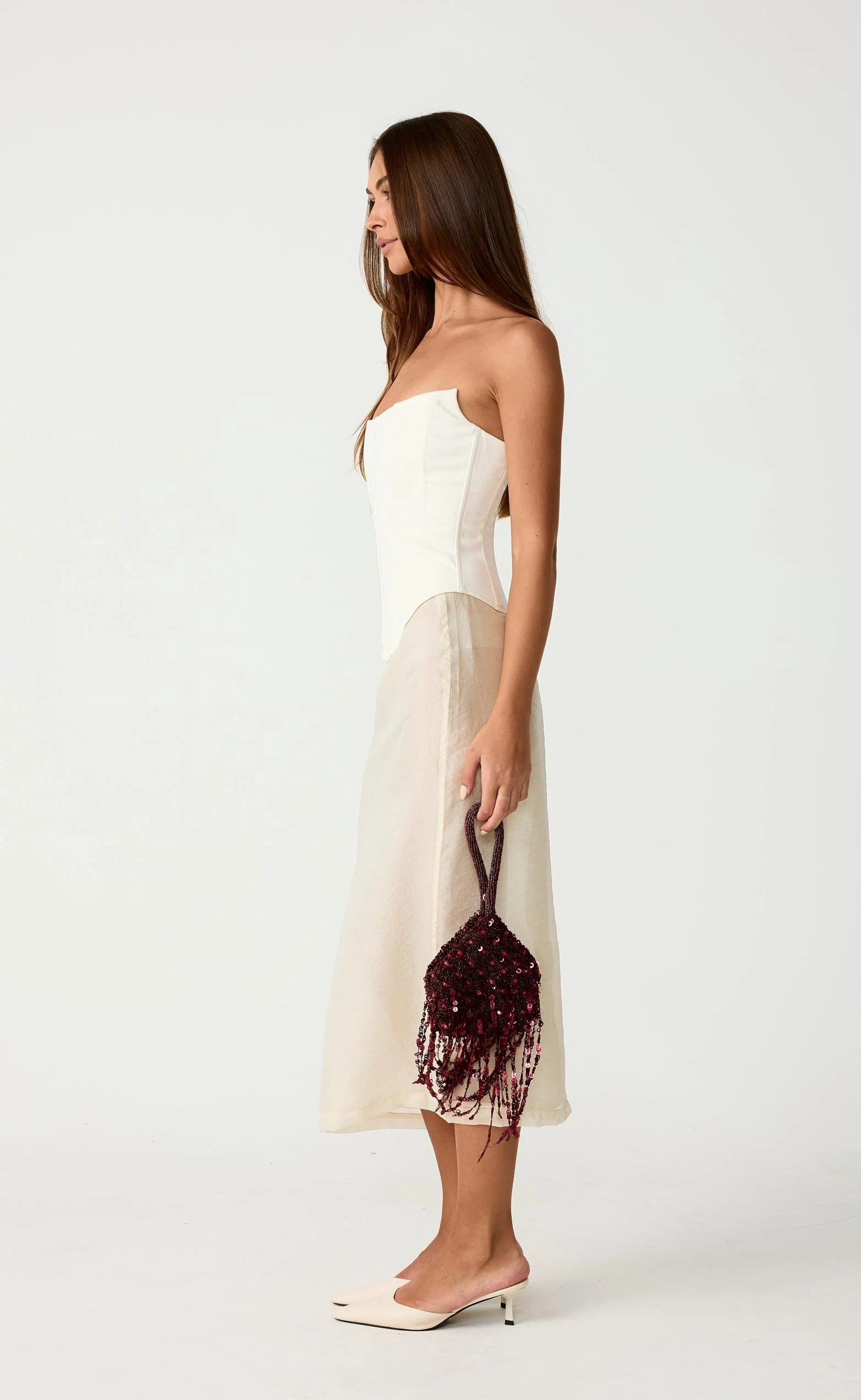 City Lights Corset (Cream) - Image 5