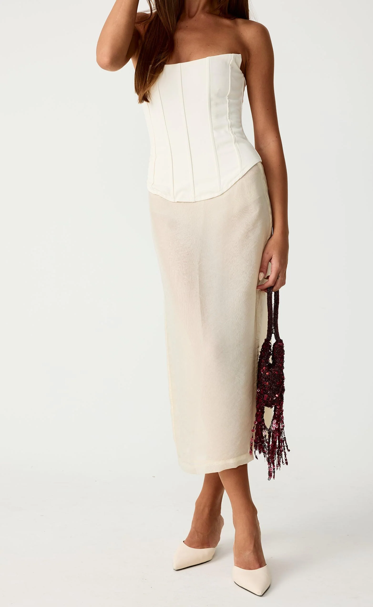 City Lights Corset (Cream) - Image 8