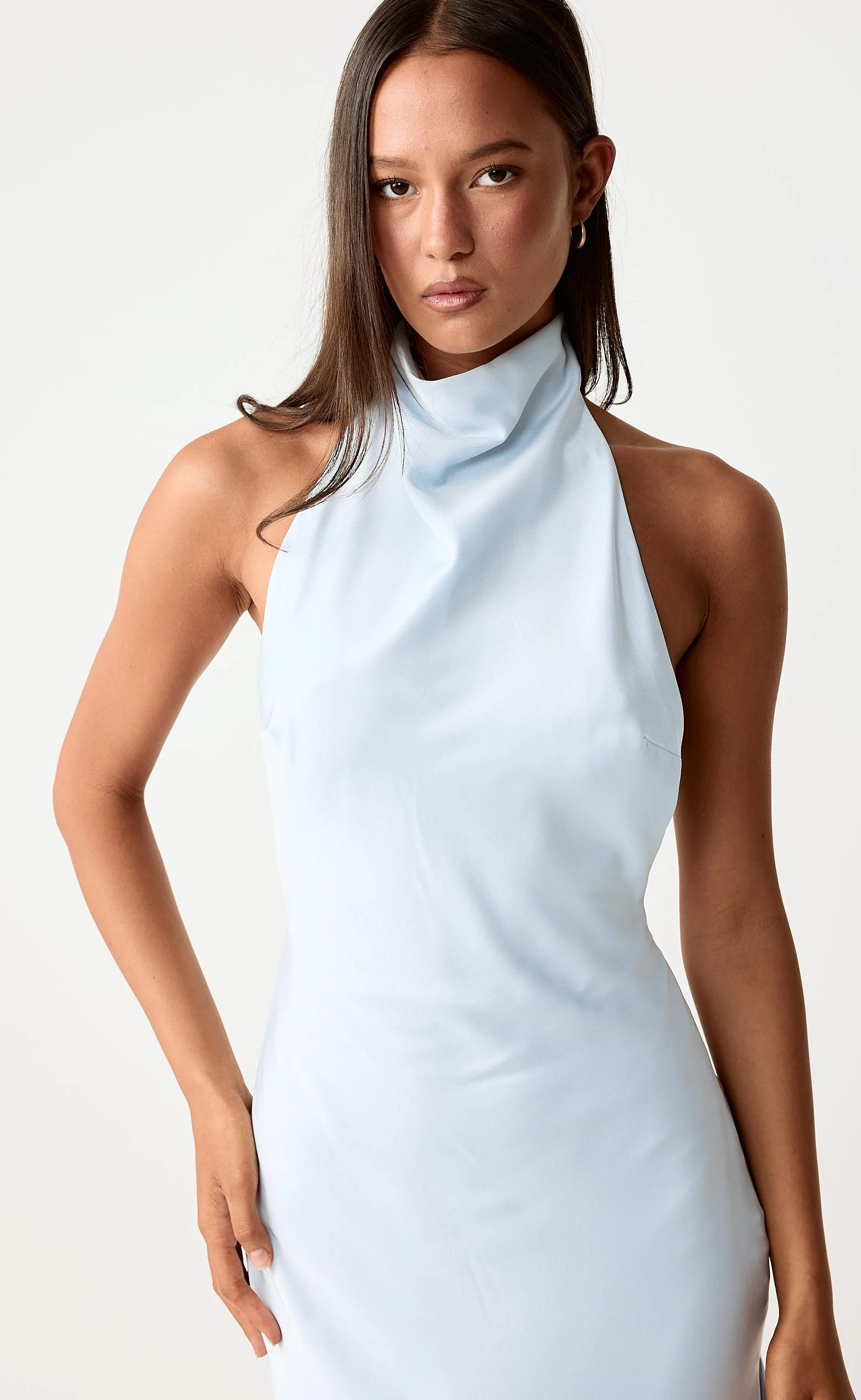 Clara Maxi Dress (Ice Blue) - Image 5